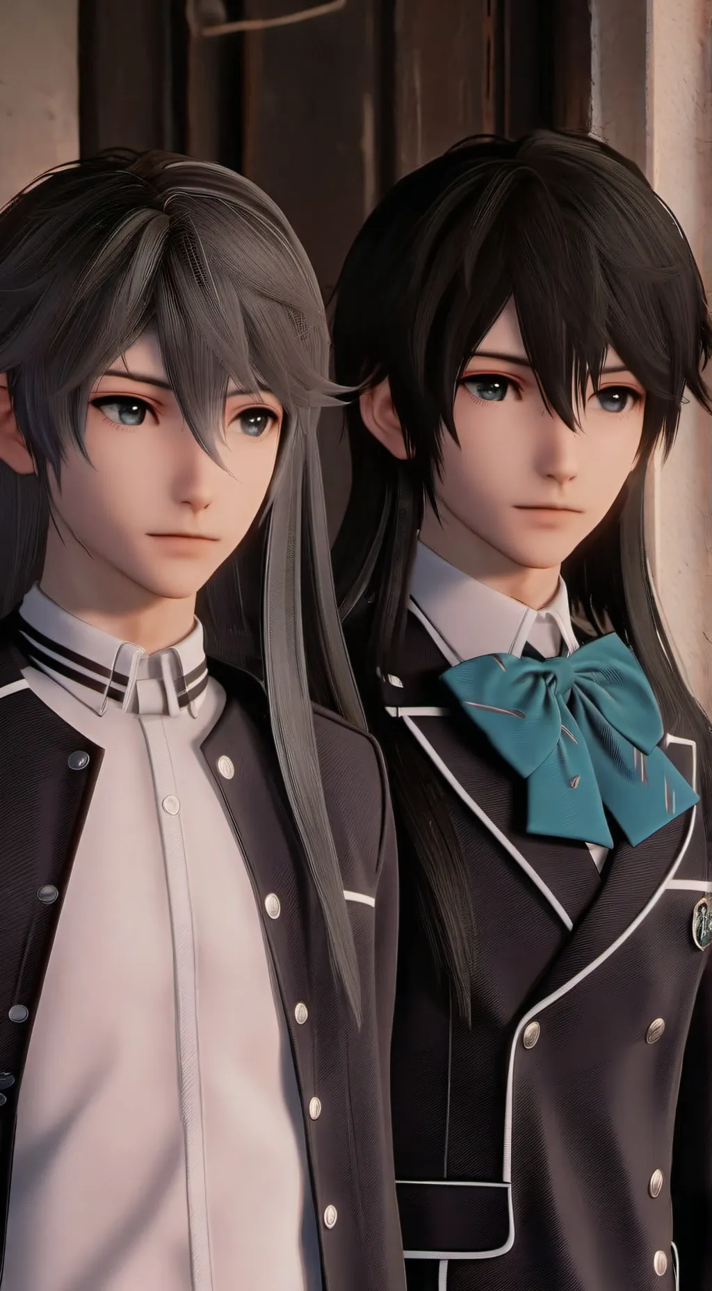 ai character: Yui & Mui background