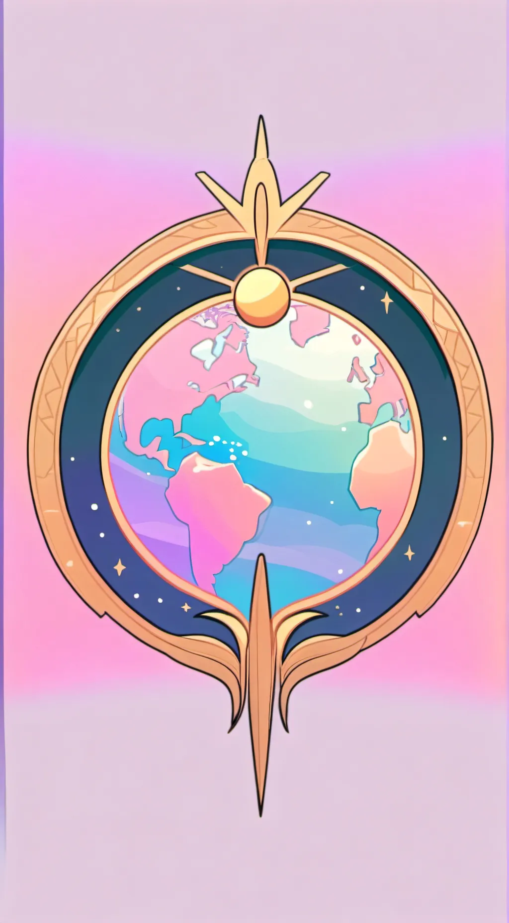 ai character: dandys world background