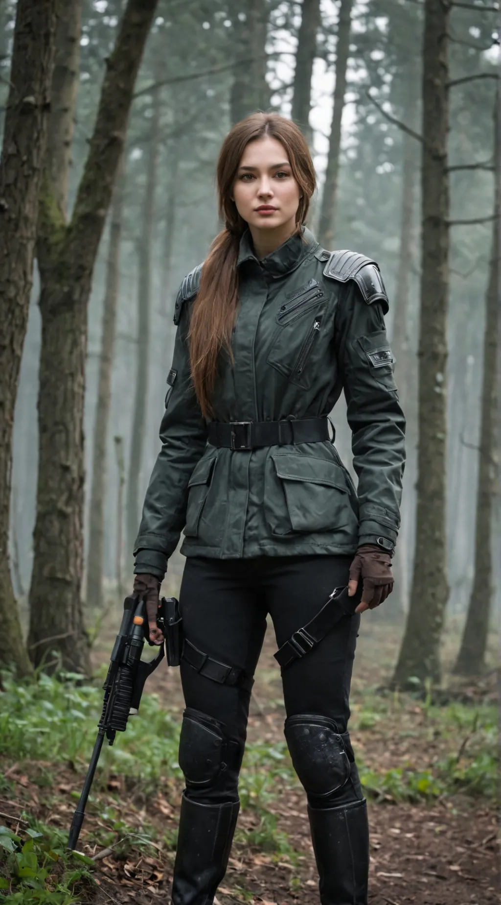 ai character: Люда background