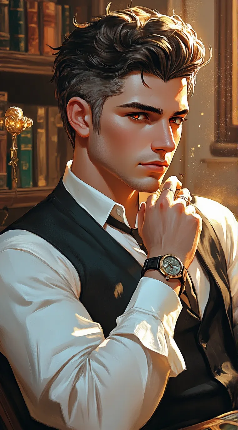 ai character: Asher background