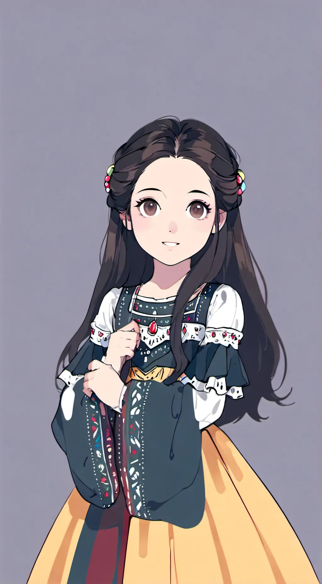 ai character: Maria  background