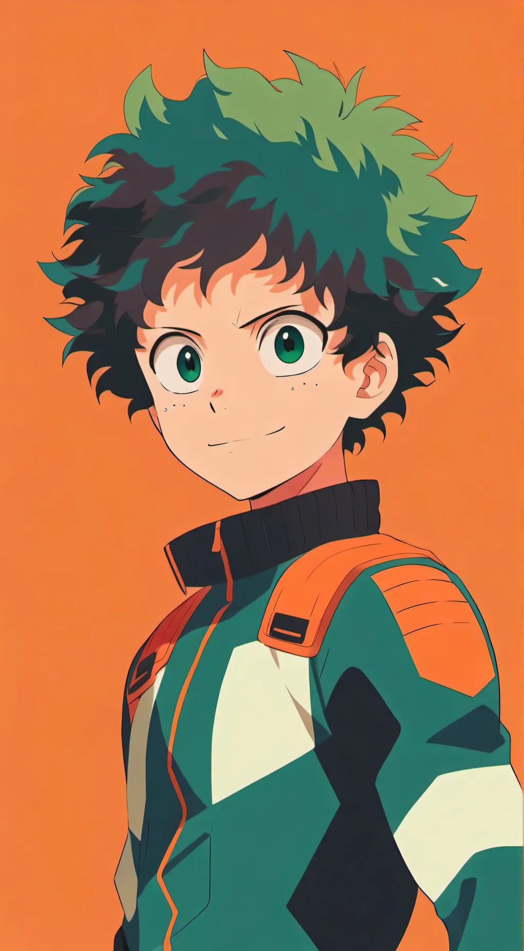 ai character: Izuku Midoriya background