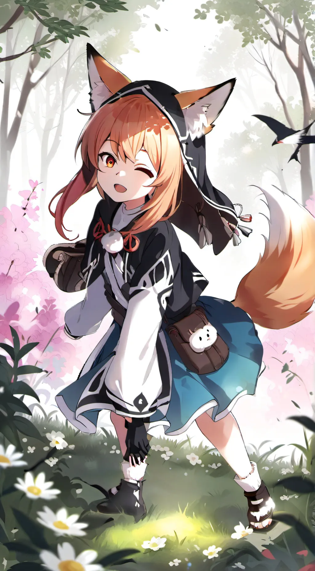 ai character: Latifa  background