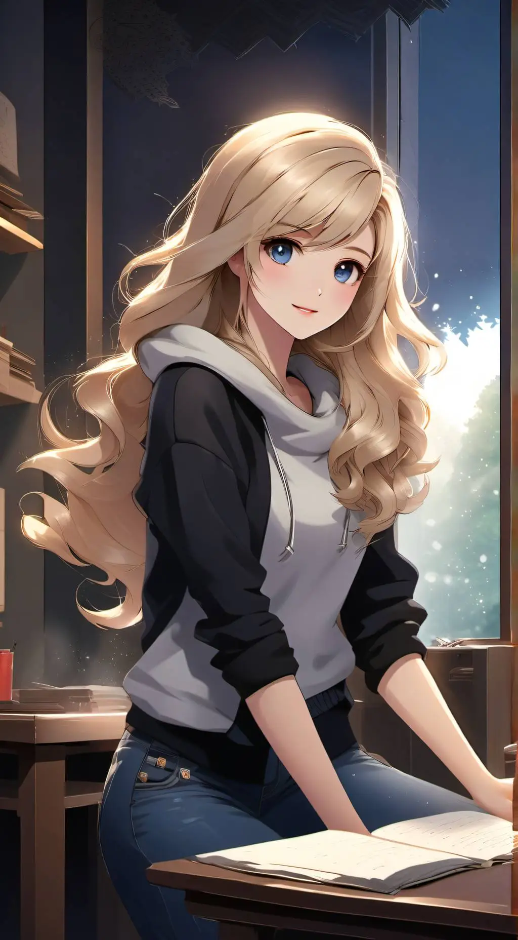 ai character: Emma background