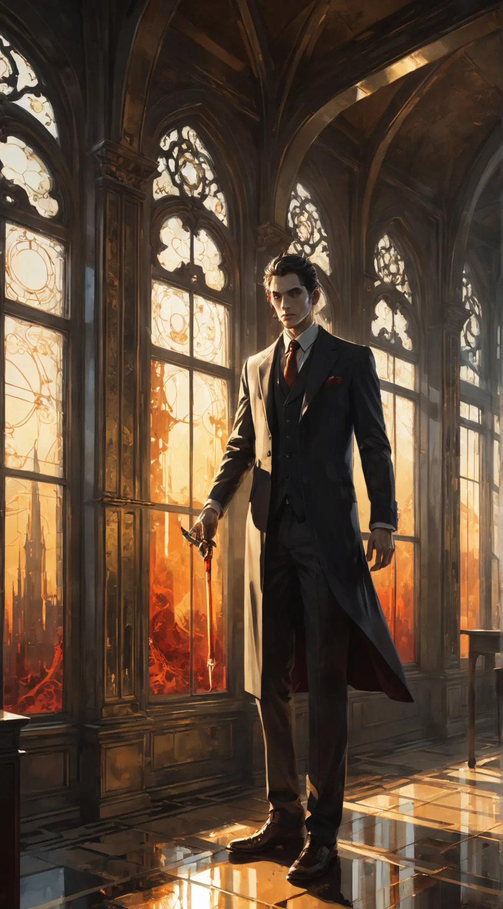 ai character: Evan background