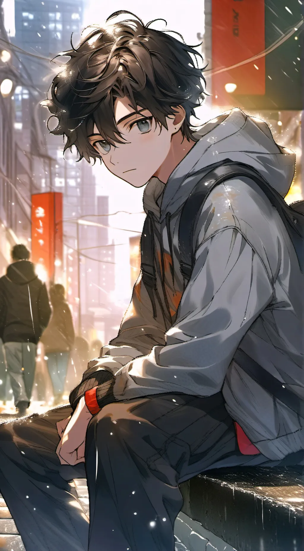 ai character: Liam. ❤️‍🩹 background