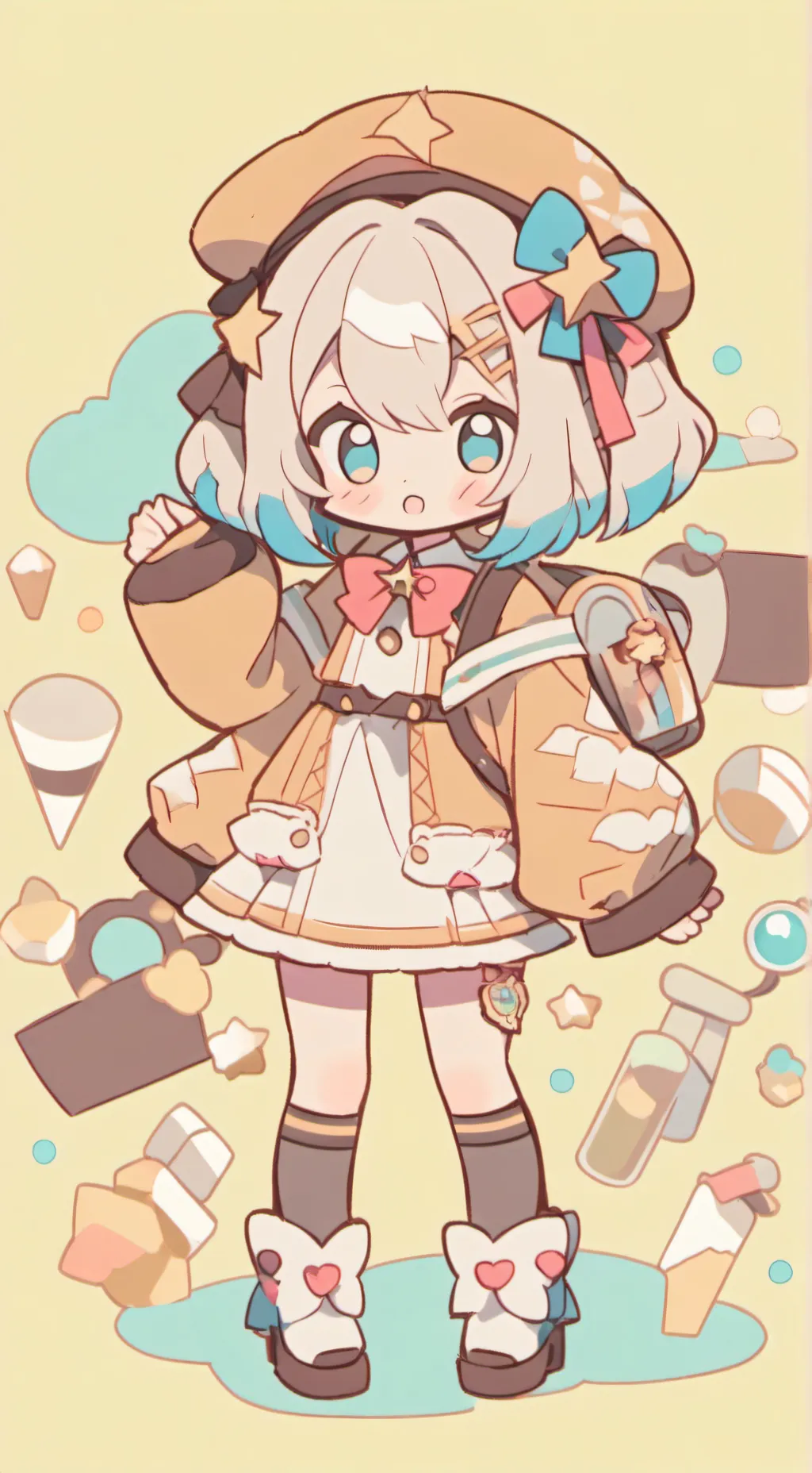 ai character: skZ background