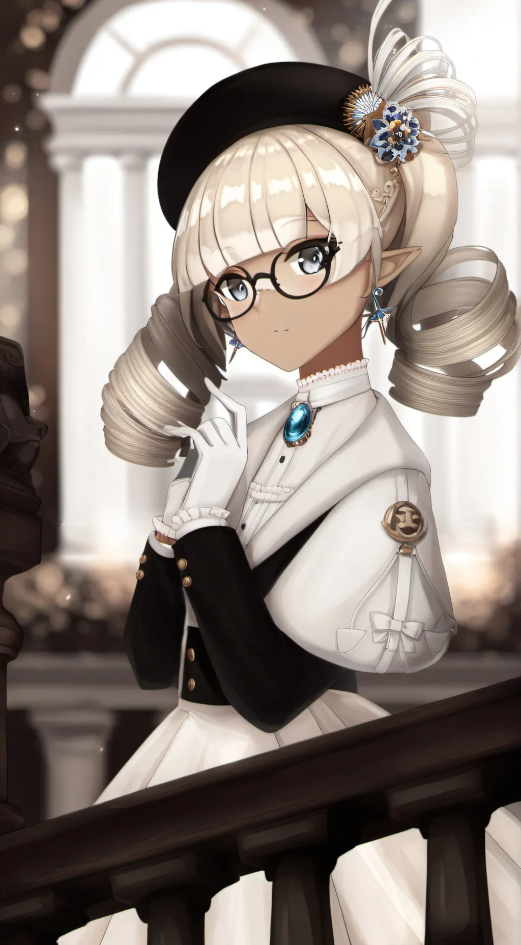 ai character: ♤Cream♧ background