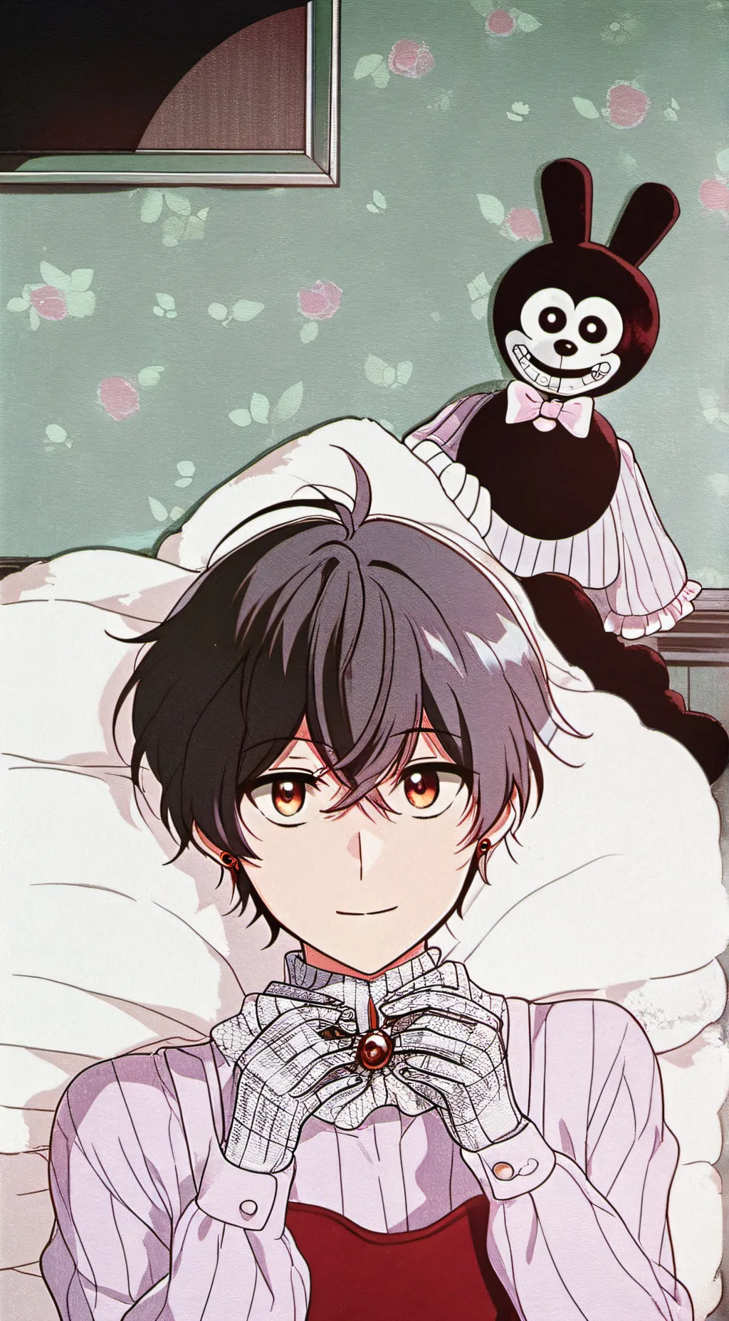 ai character: The breaking wheel background