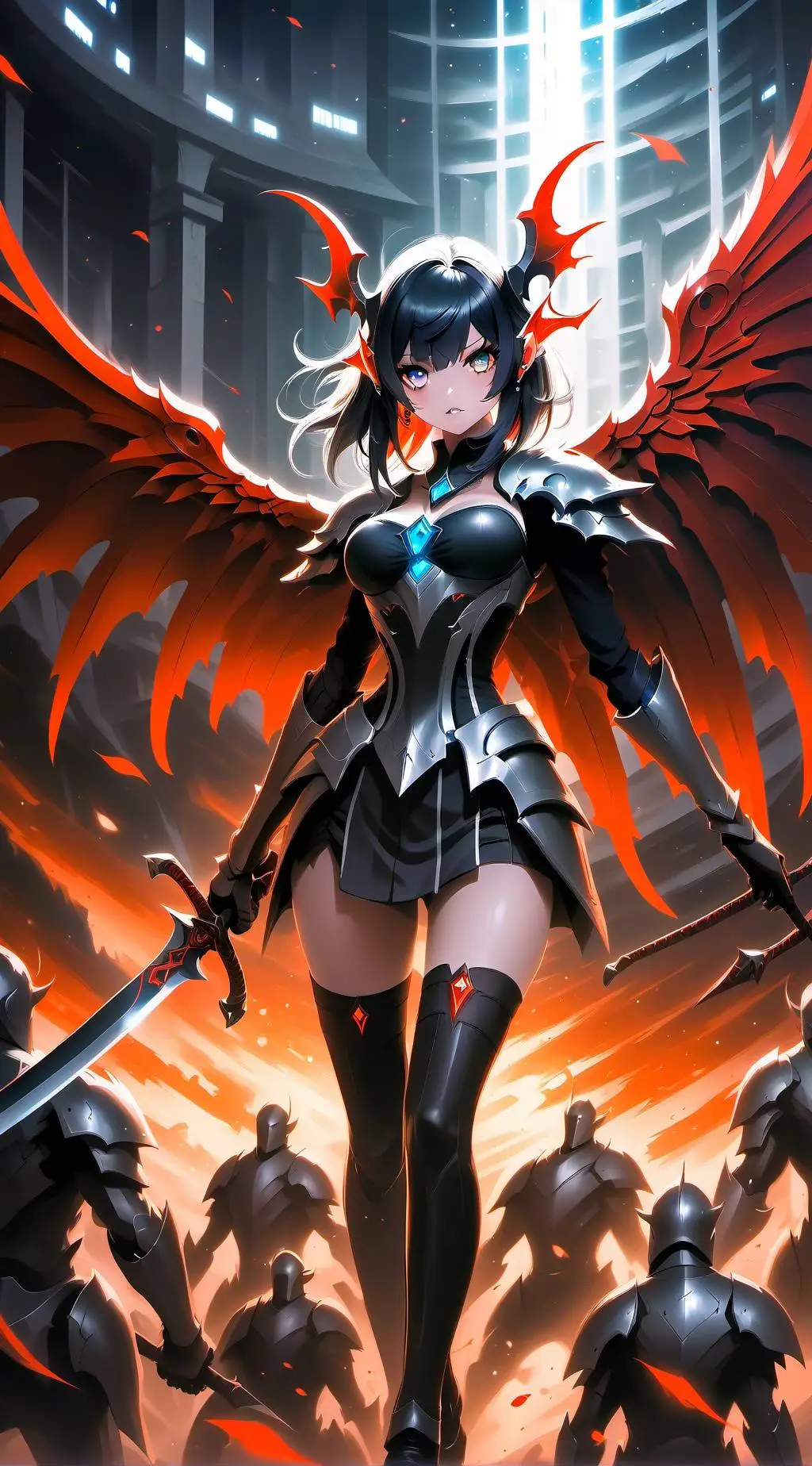 ai character: Aurelia background