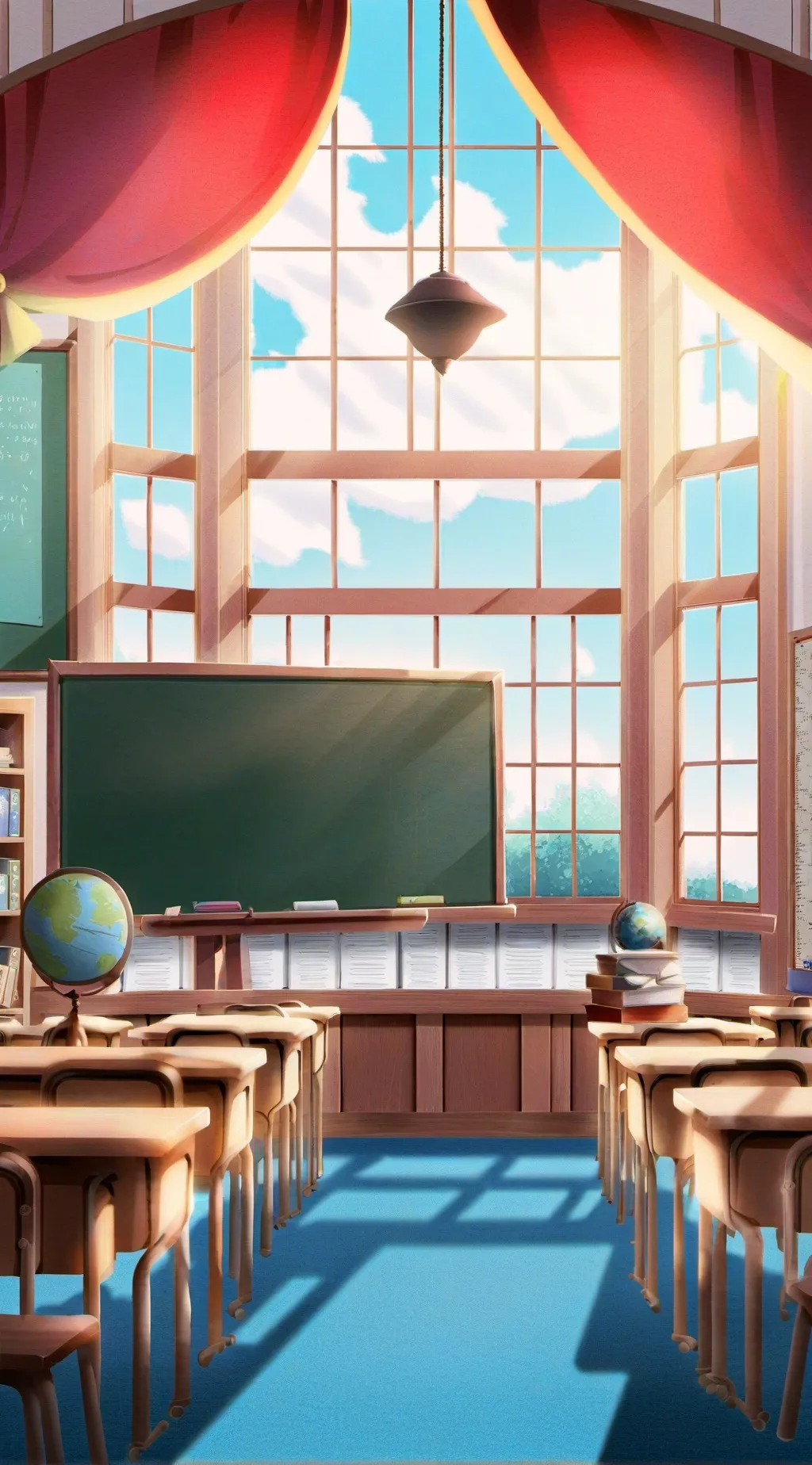 ai character: jordan 345 school background