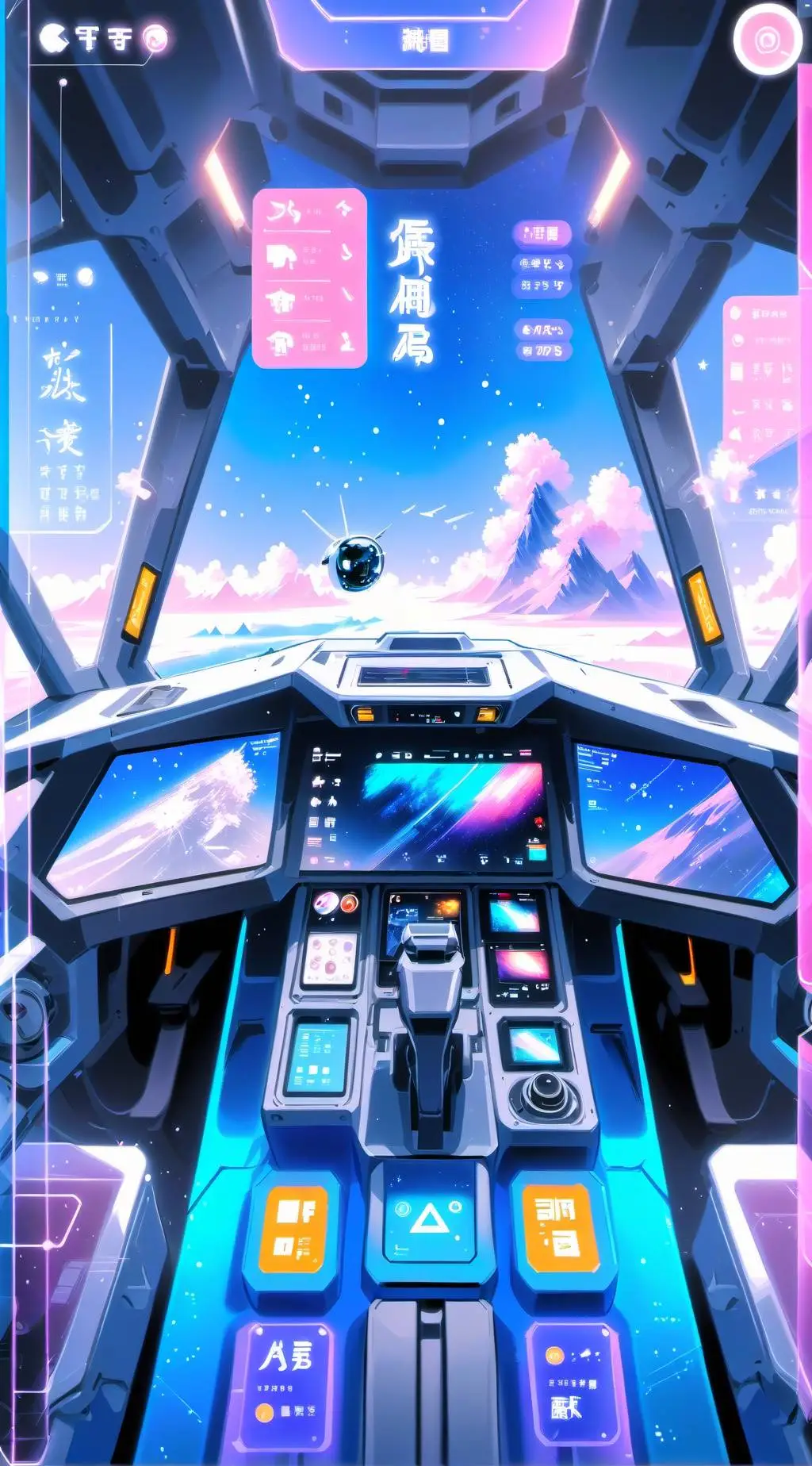 ai character: 戰場空間 background