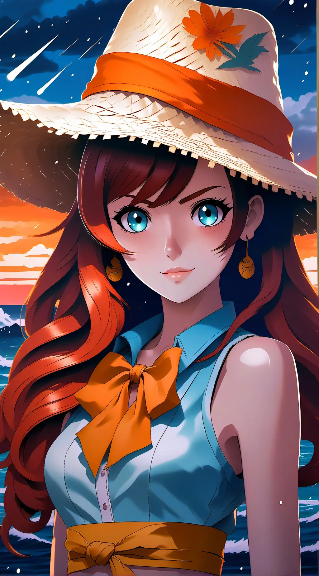ai character: nami background