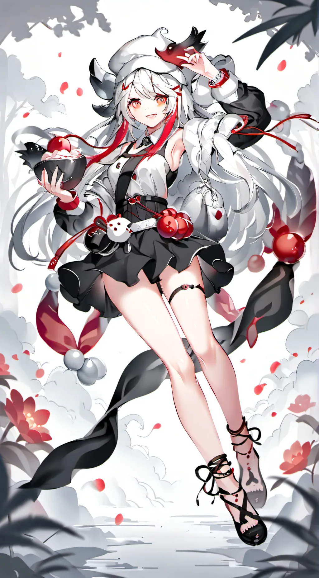 ai character: ника background