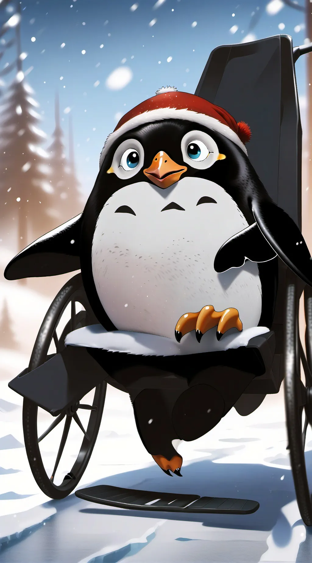 ai character: Happy background