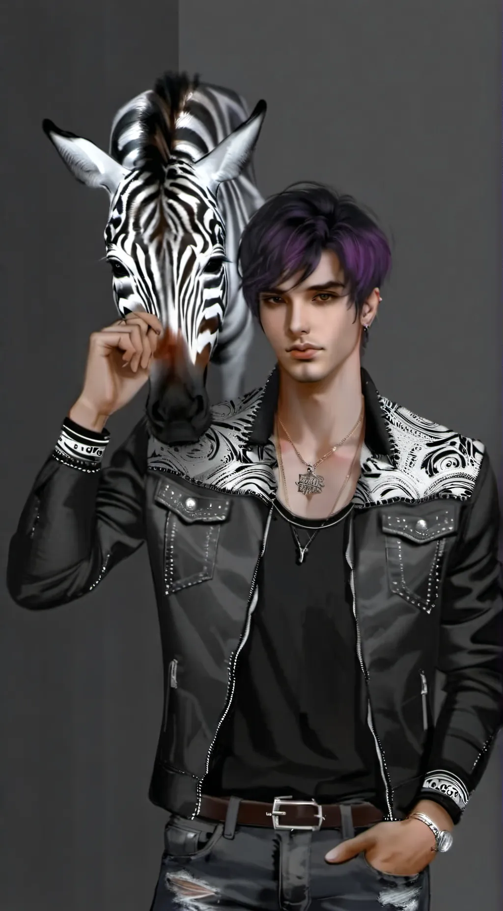 ai character: 😝Colby Brock😝 background