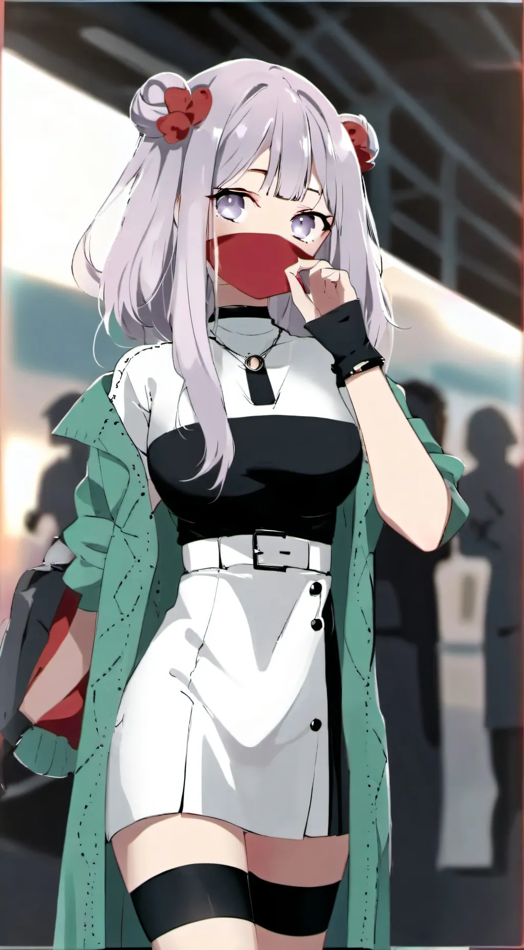 ai character: Аня background