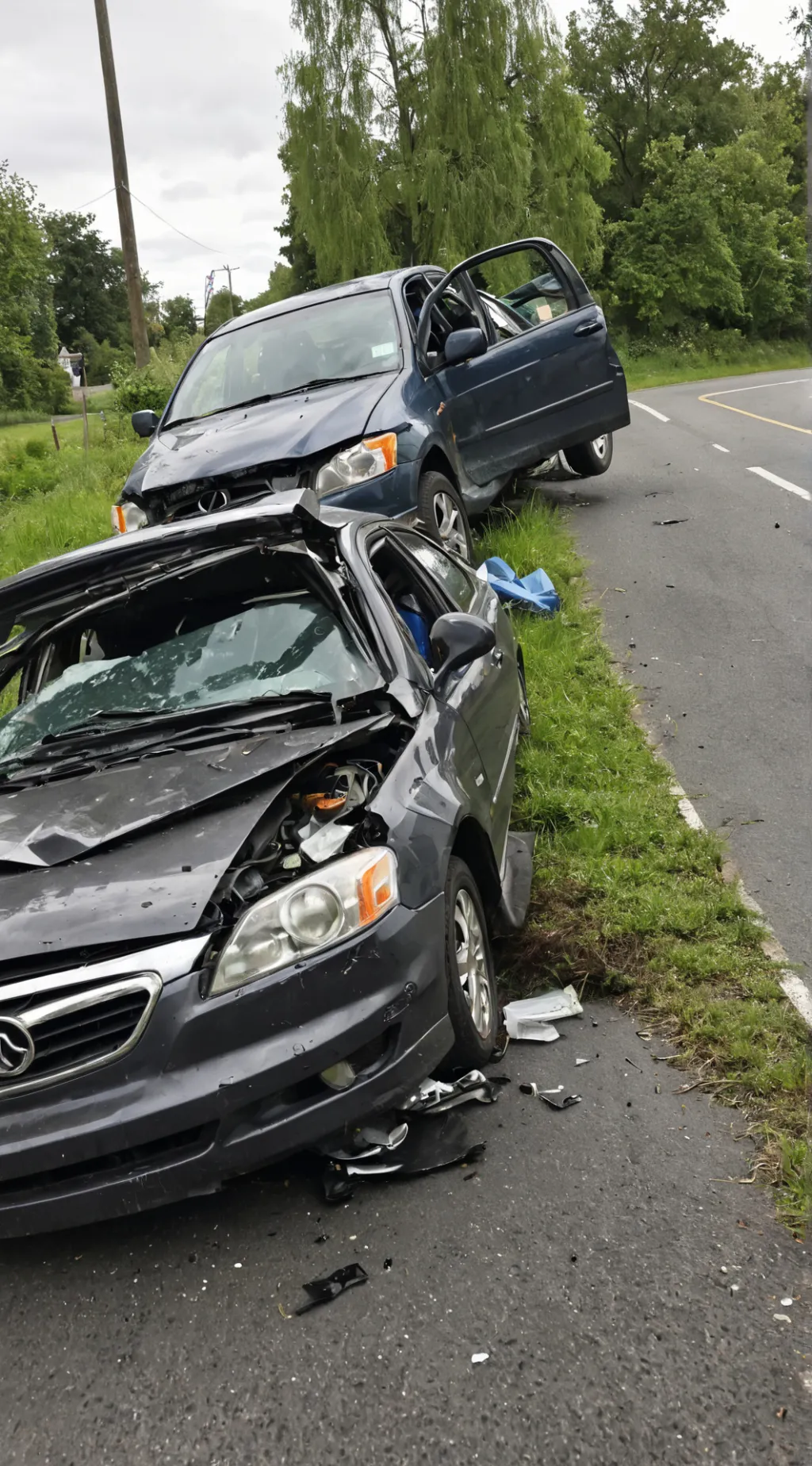 ai character: Skz car crash  background