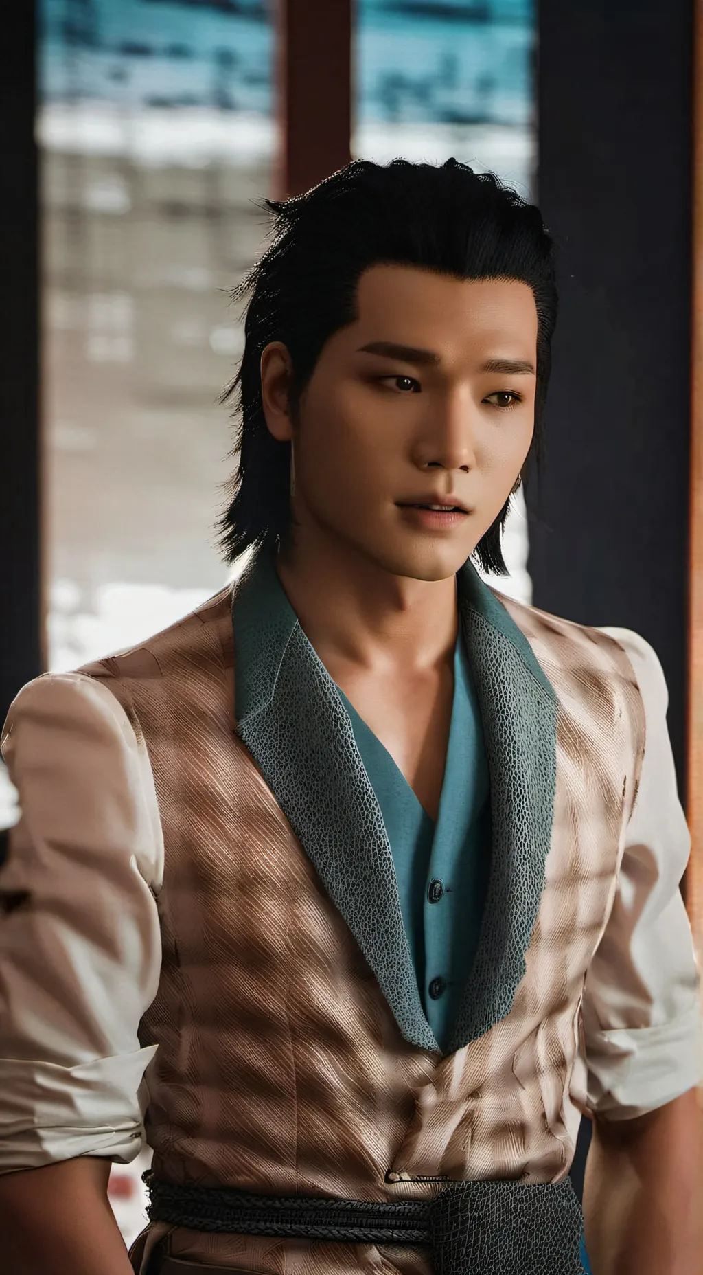 ai character: Niragi background