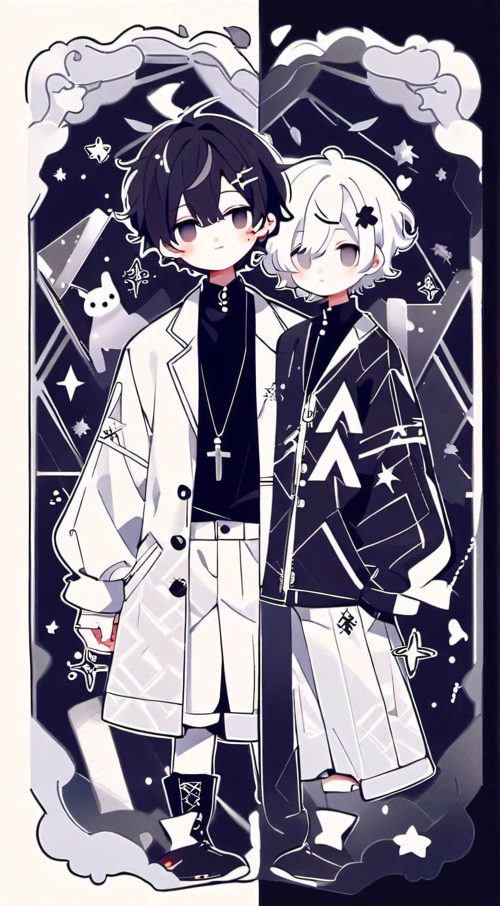 ai character: Yuito and Hasira background