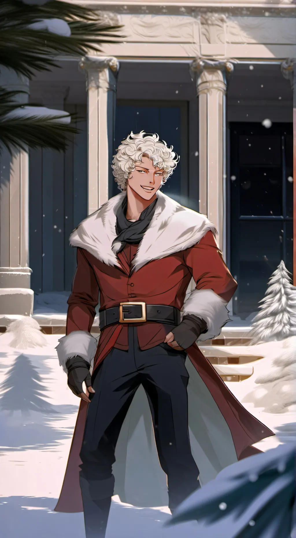 ai character: -Kris Claus- background