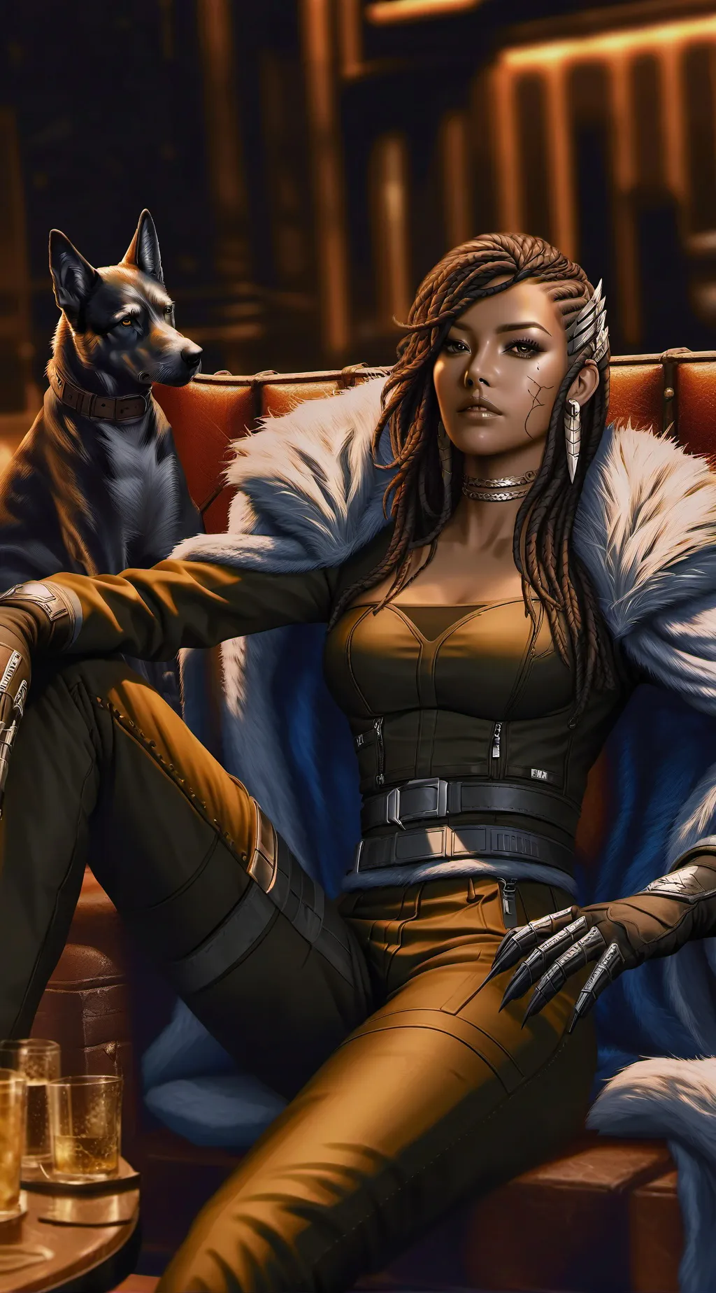 ai character: Onedia Mettals background