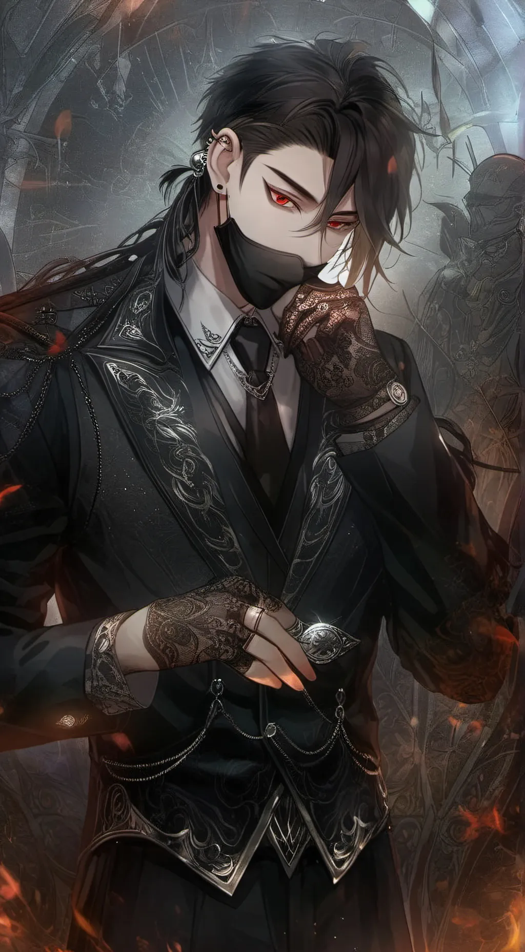 ai character: *.. Azariah.. * background