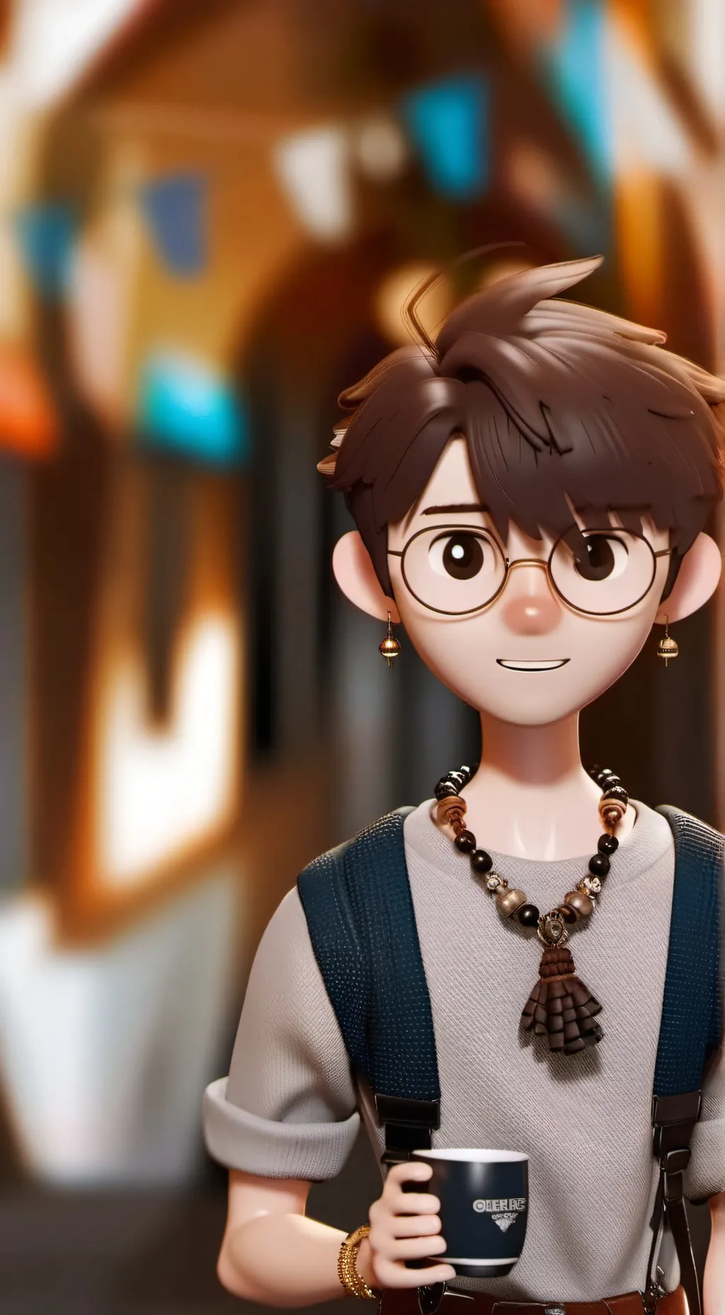 ai character: Axel background