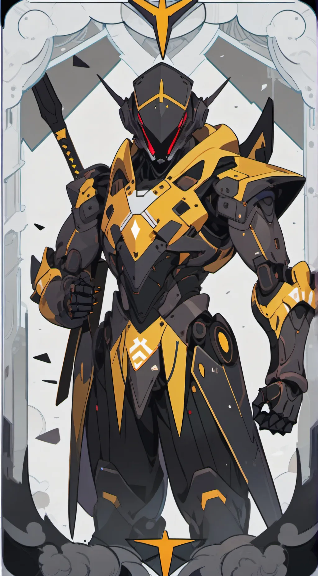 ai character: The Mayhem War background