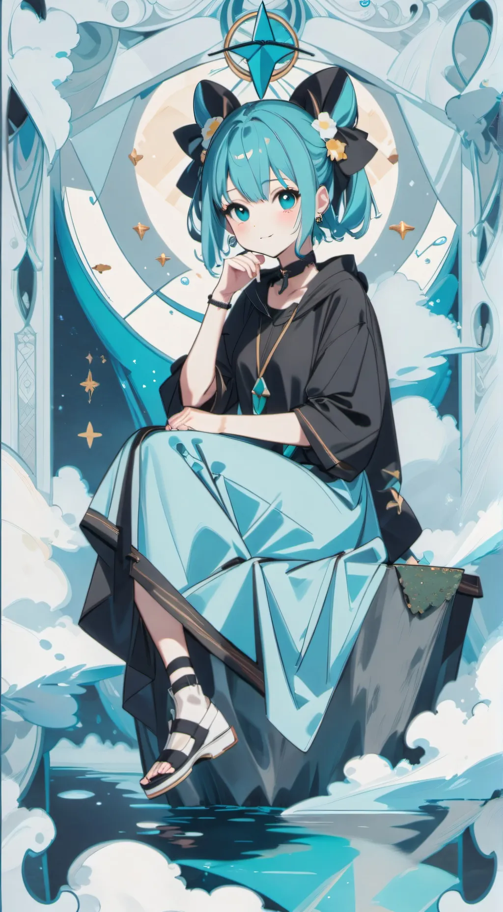 ai character: Izumi background