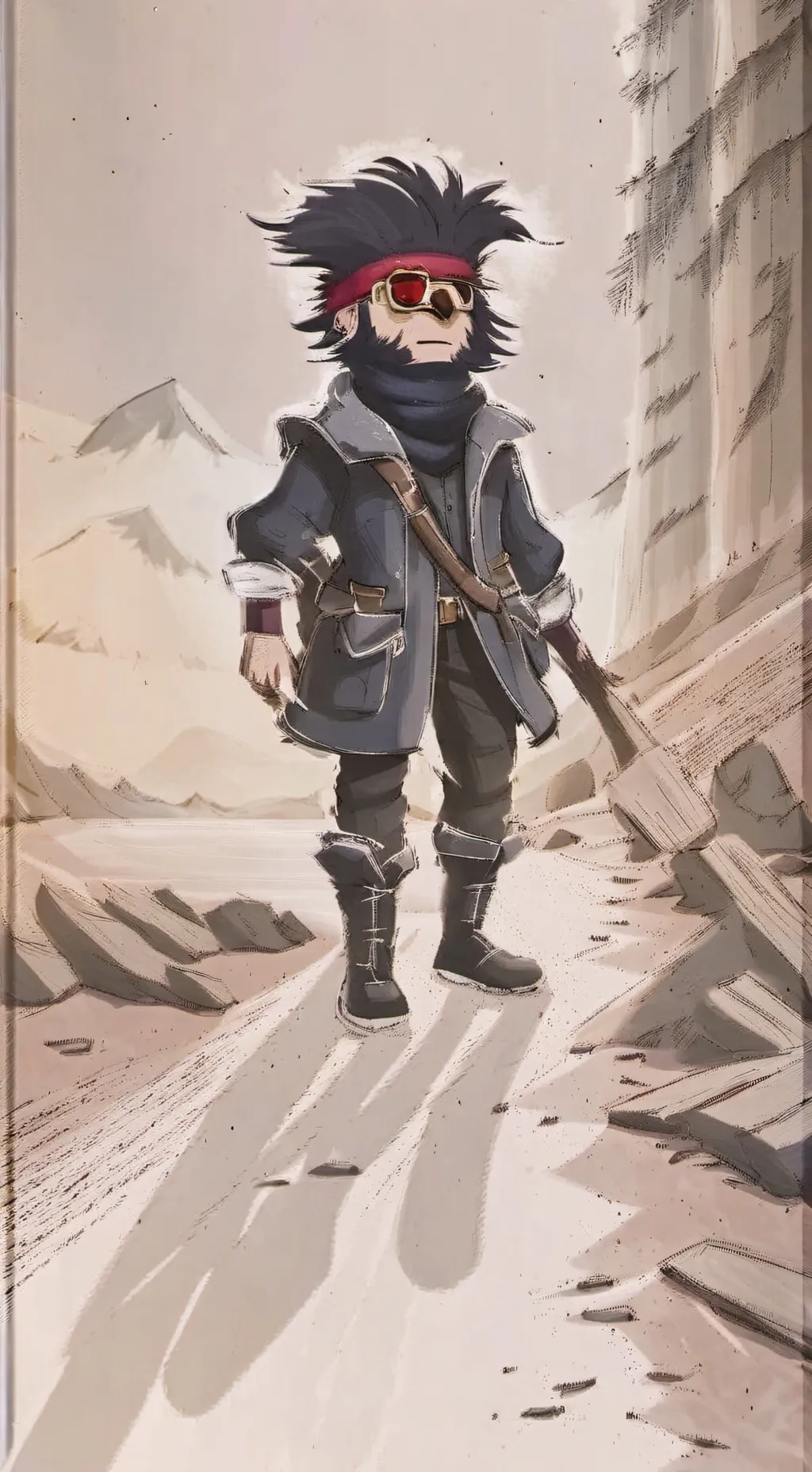 ai character: sonic exe  background