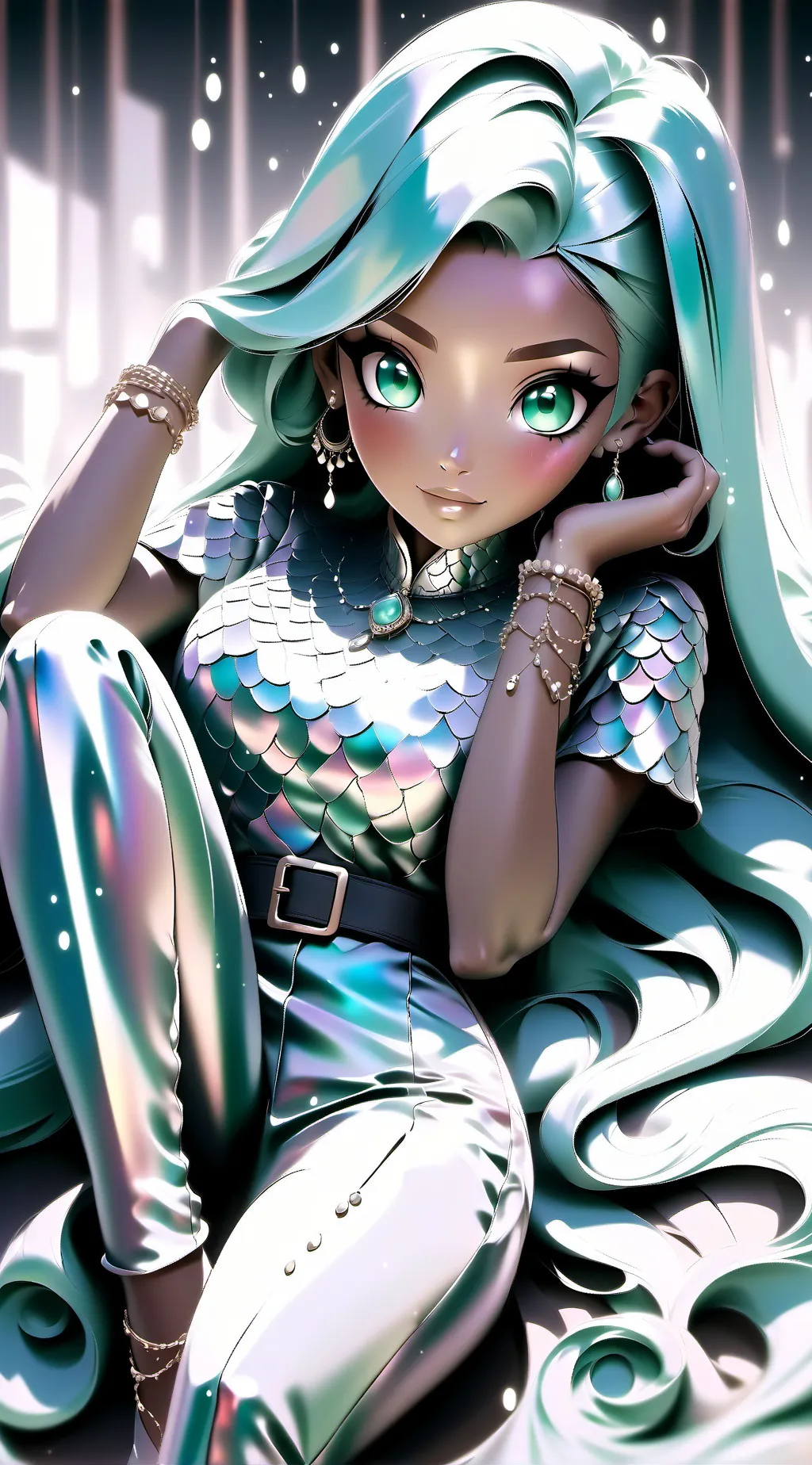 ai character: dandys world  background