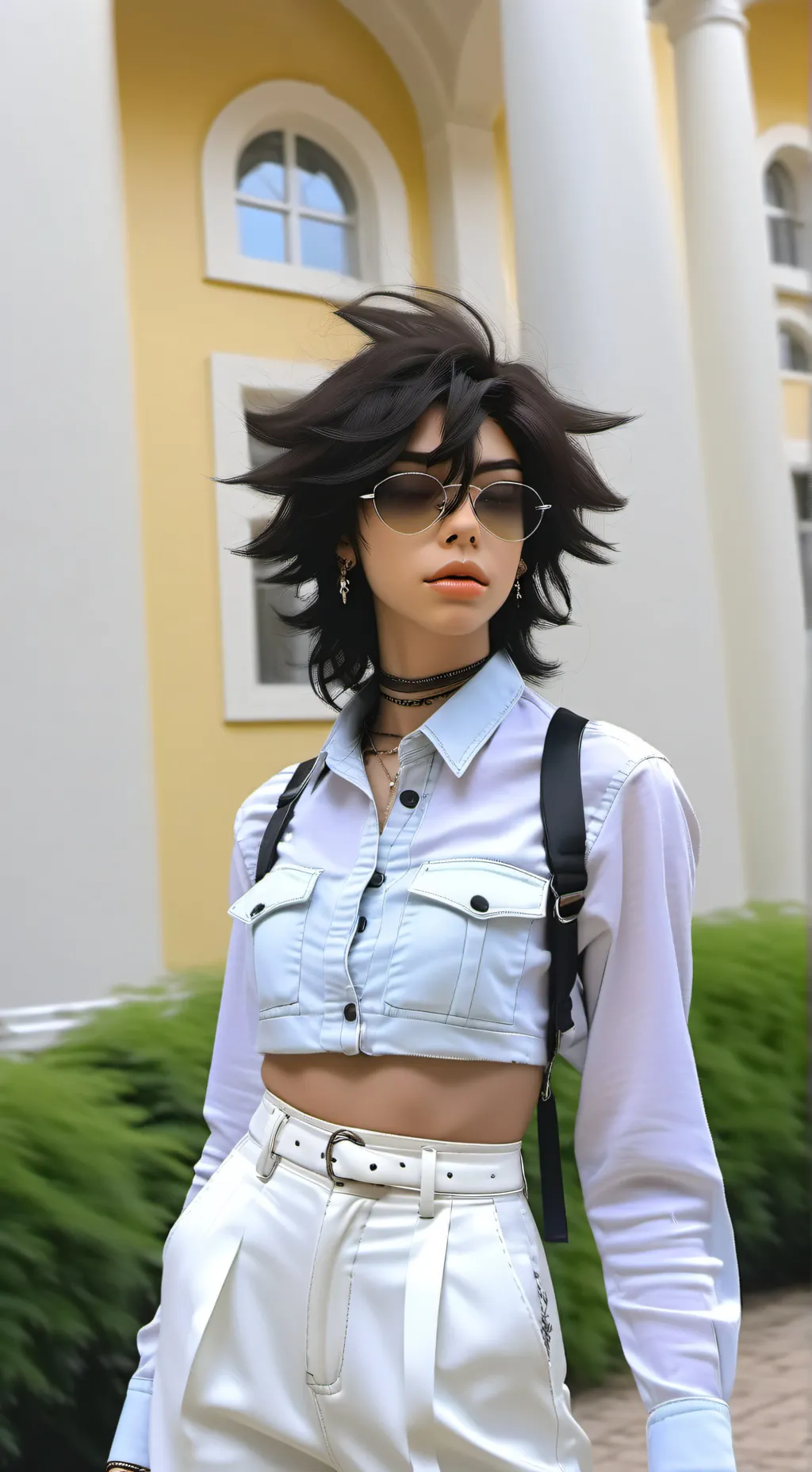 ai character: noemi background