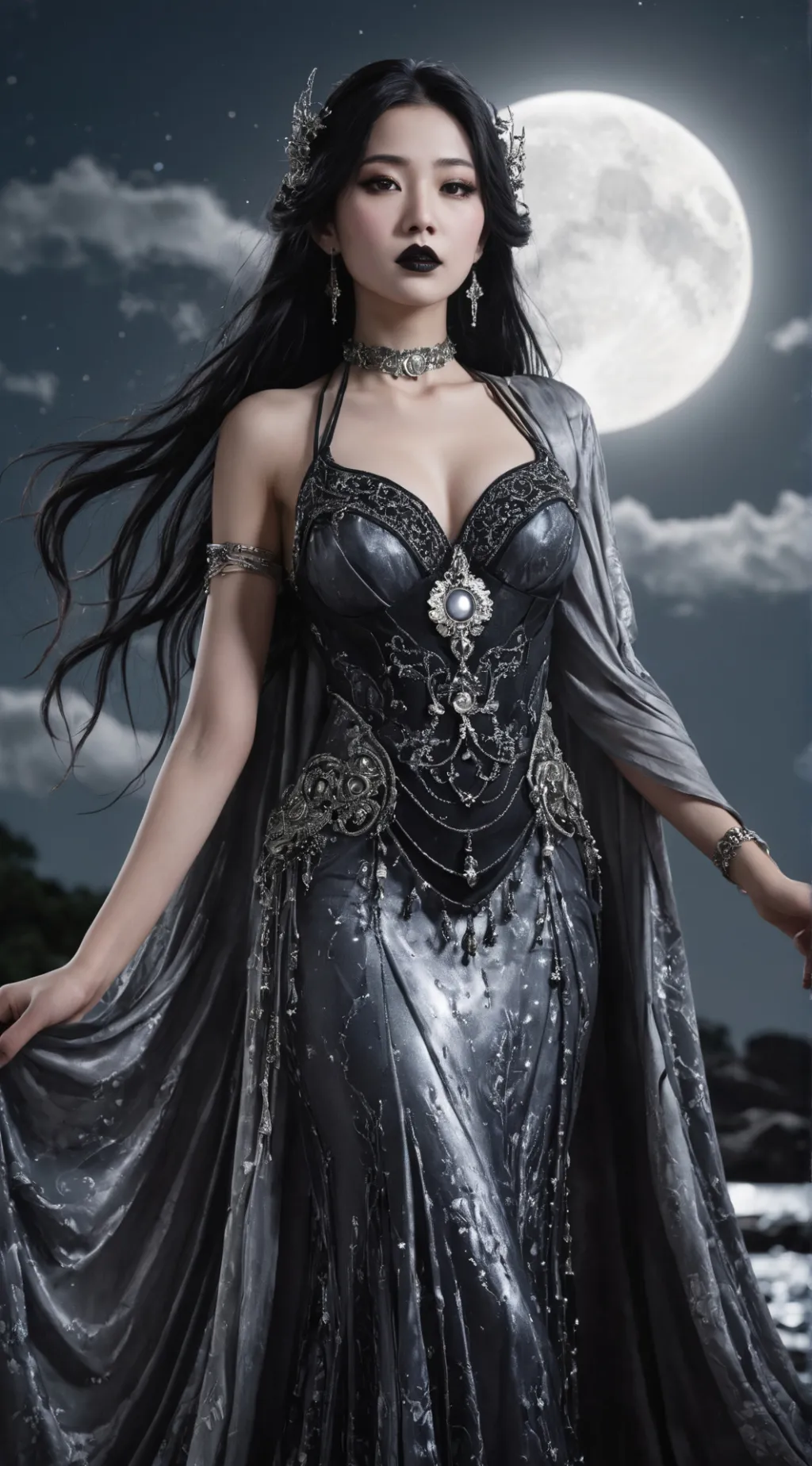 ai character: Luna Stella background