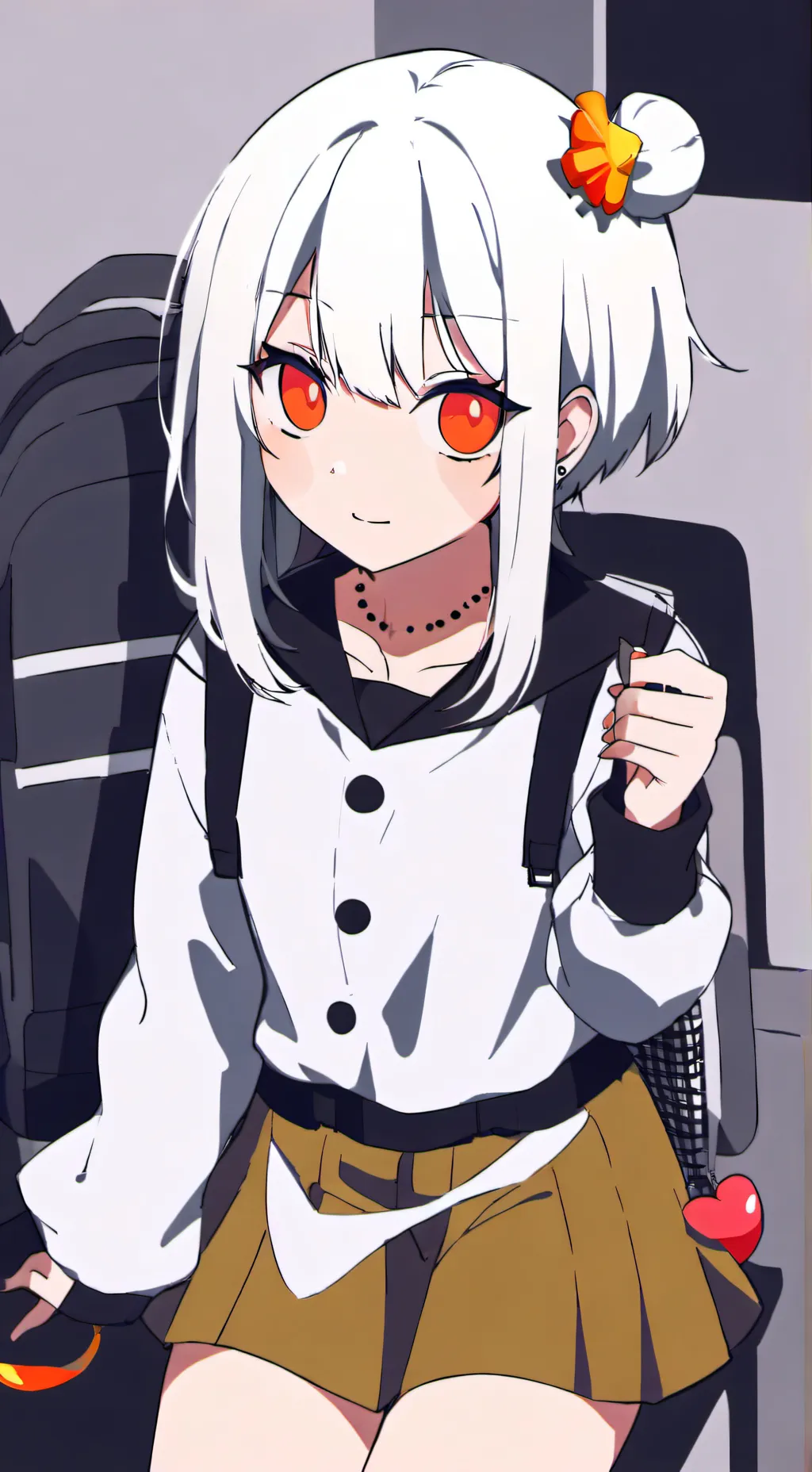 ai character: Mari Puri  background