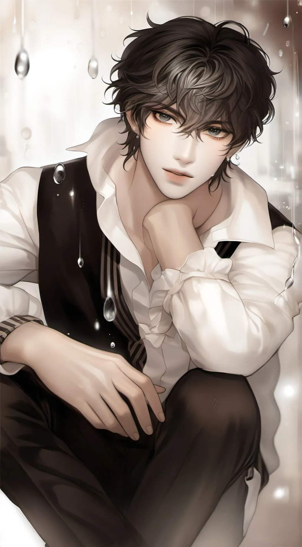 ai character: Kai🎂👀♥️ background