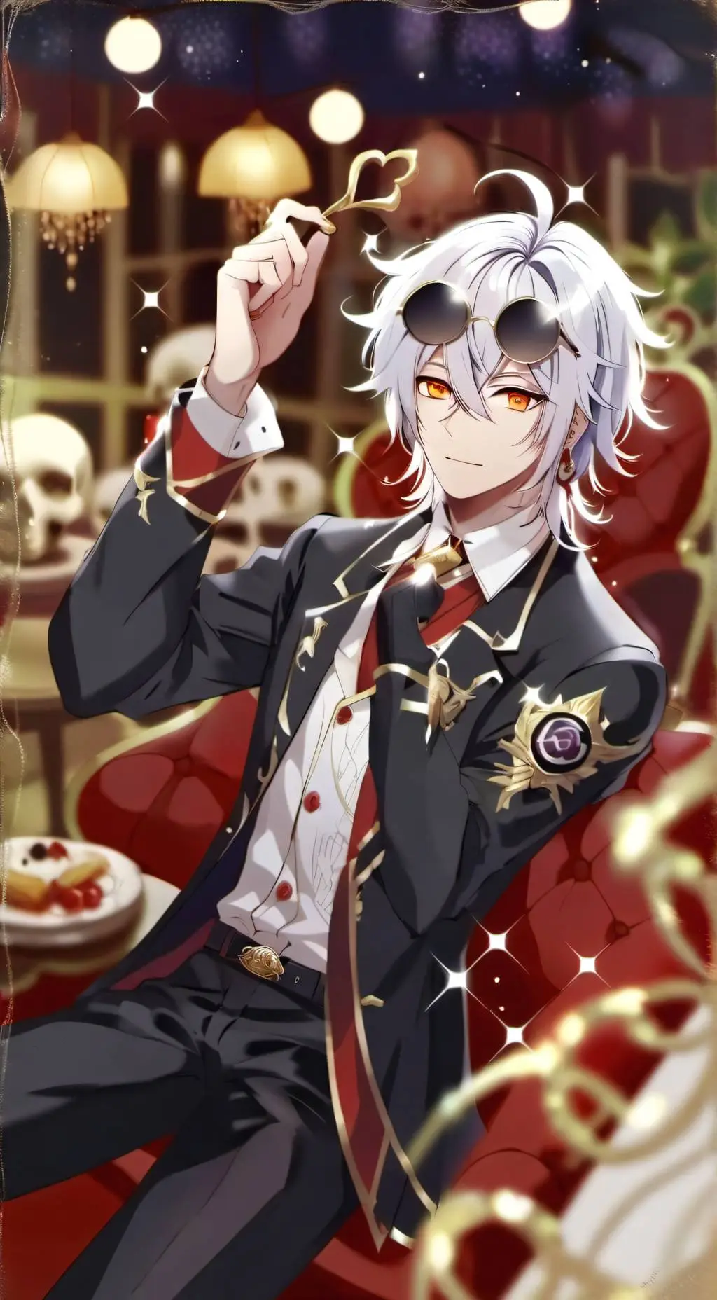 ai character: Max background