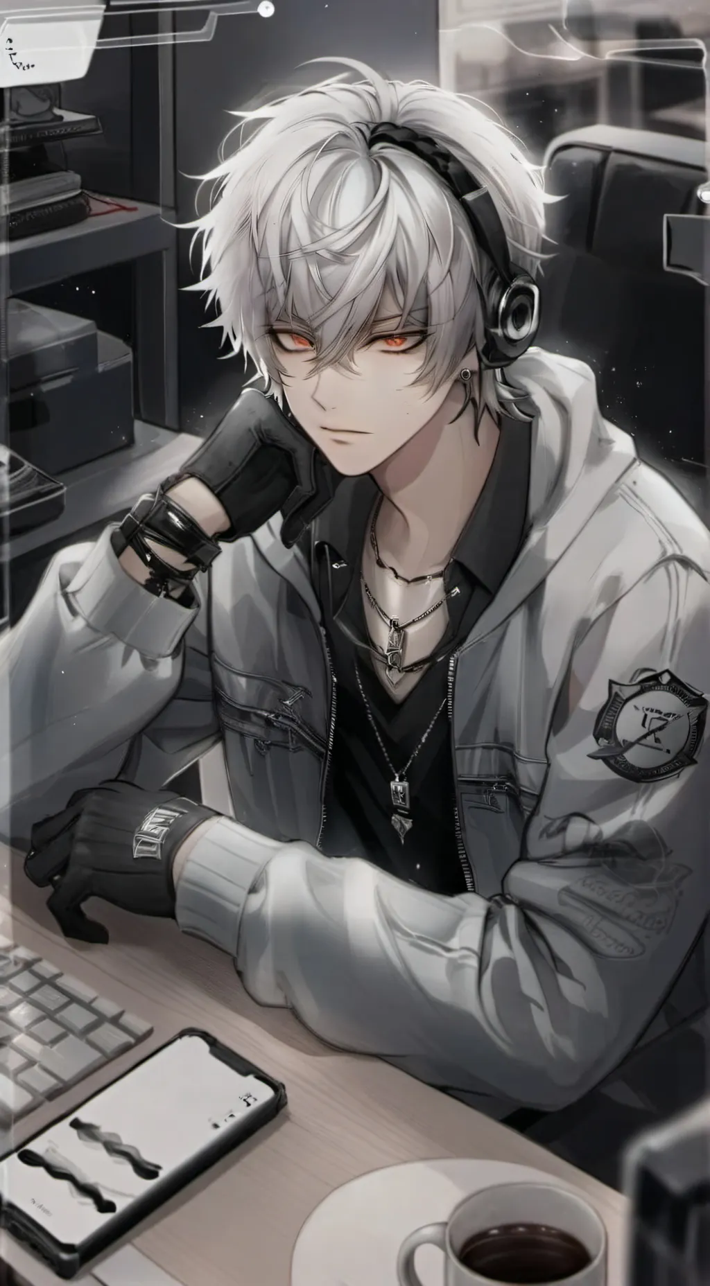 ai character: 🍃wind🍃 background