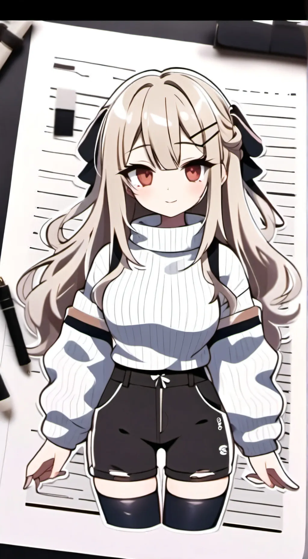 ai character: ava  background