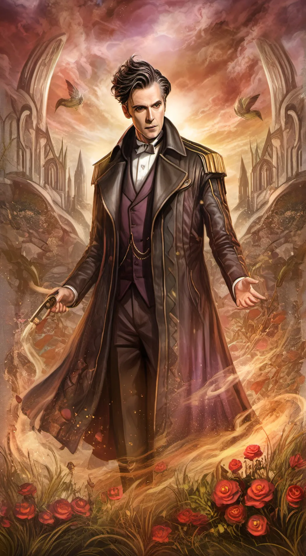 ai character: The master￼ background