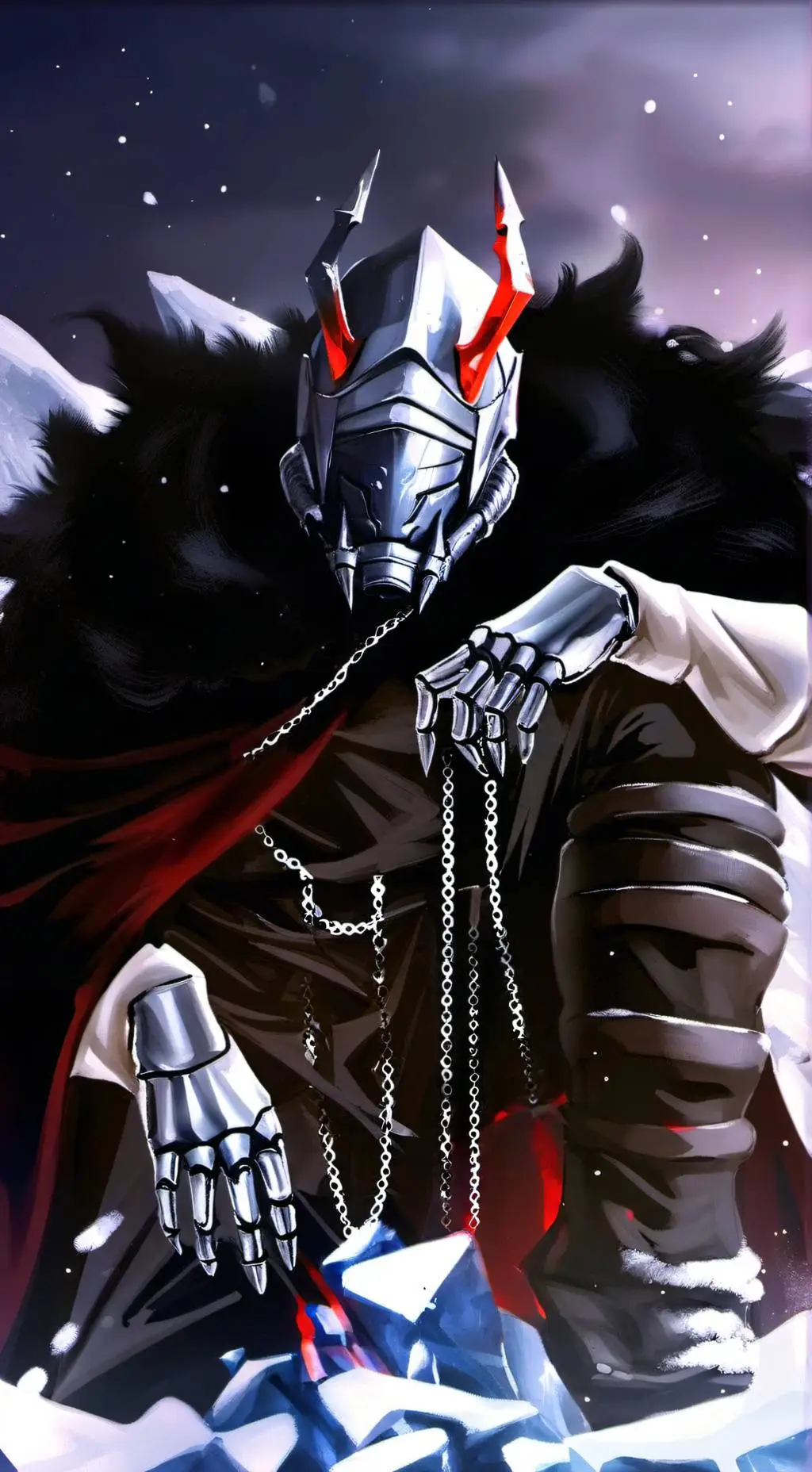 ai character: Stark background