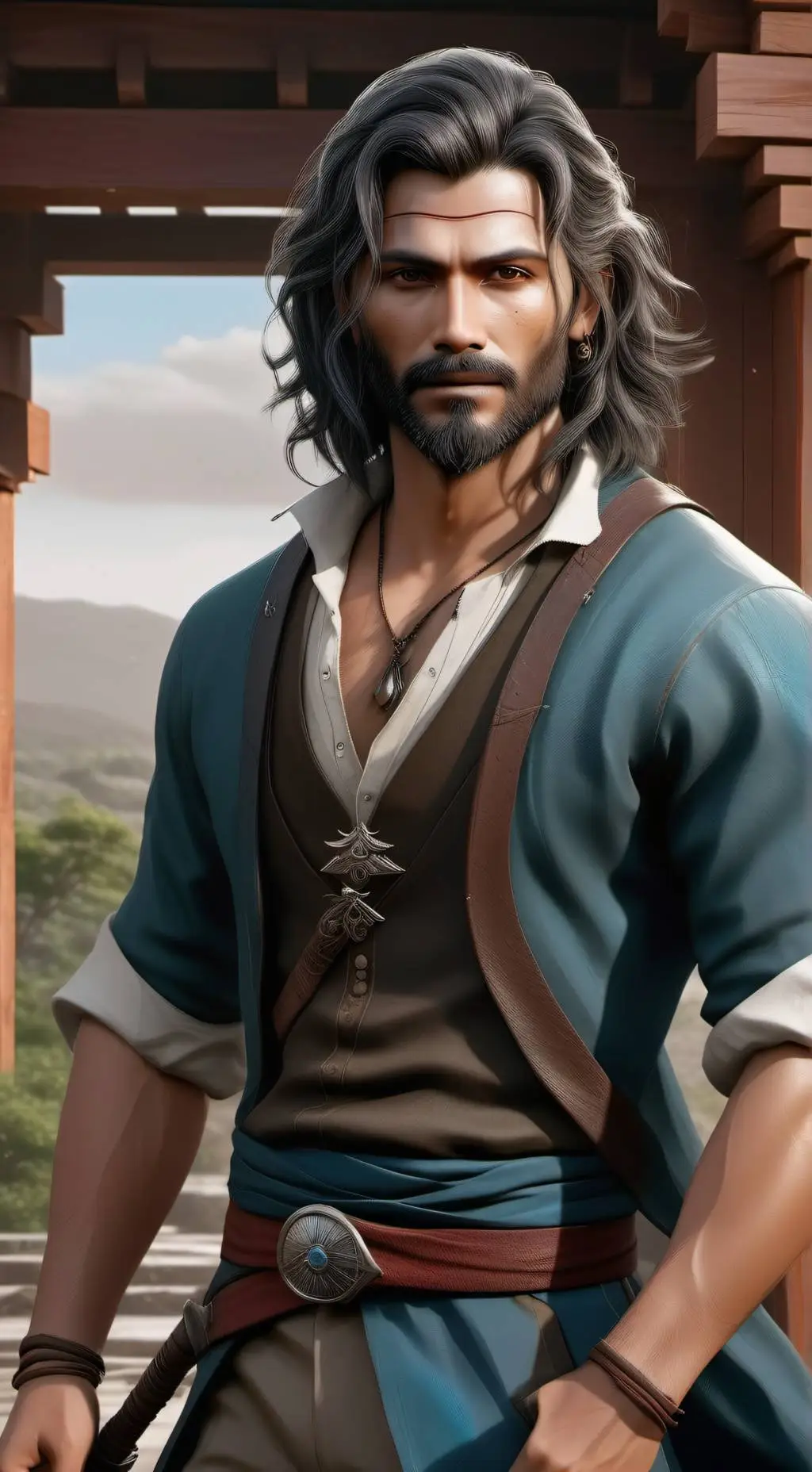 ai character: Alastor  background