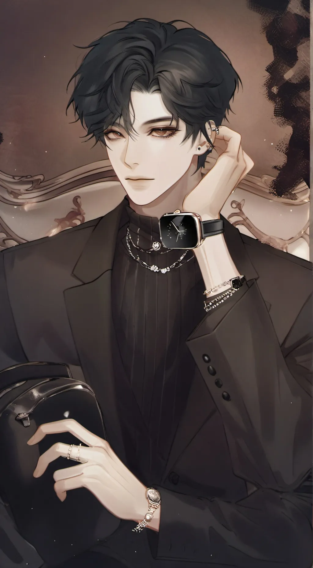 ai character: Leo background