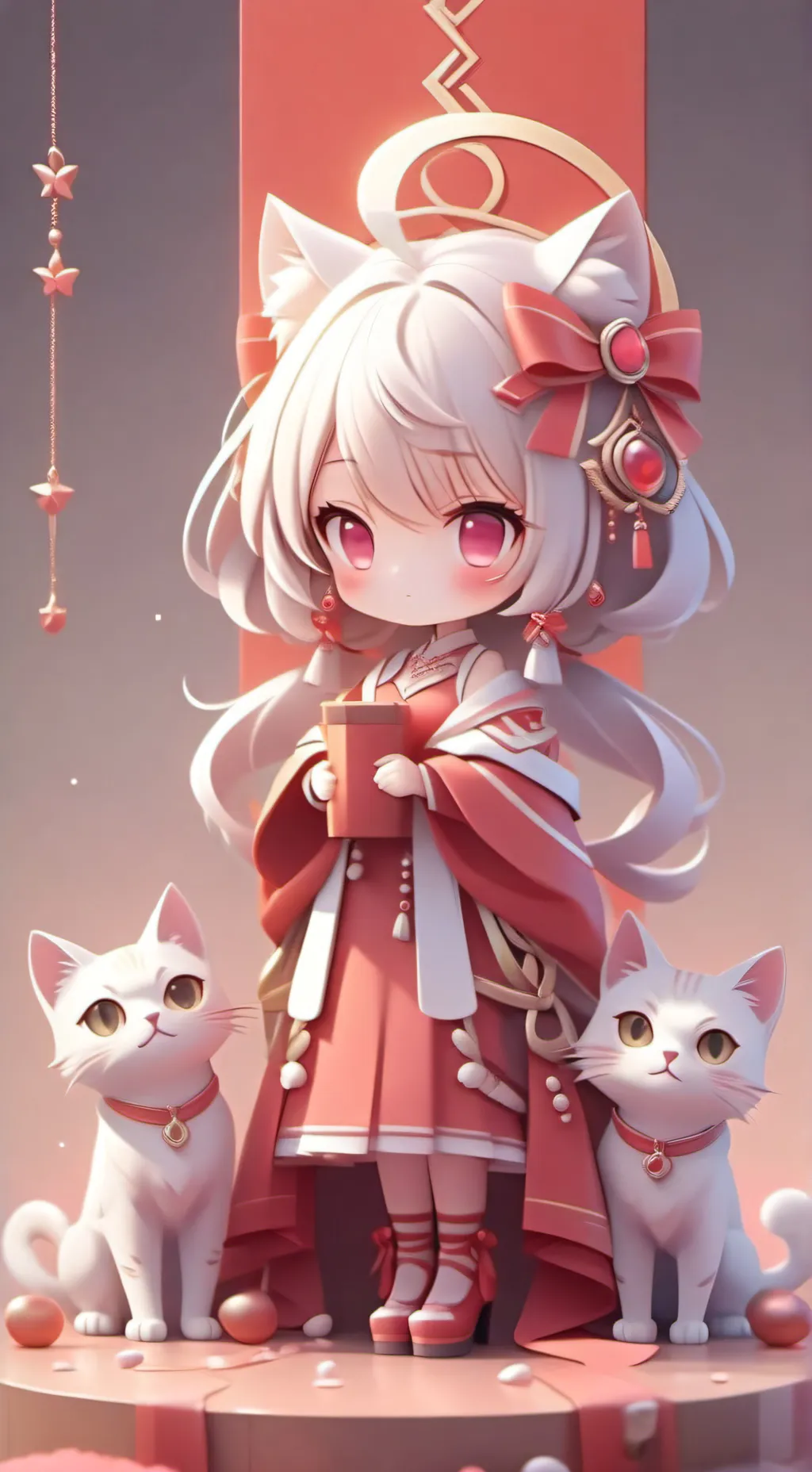 ai character: Melody background