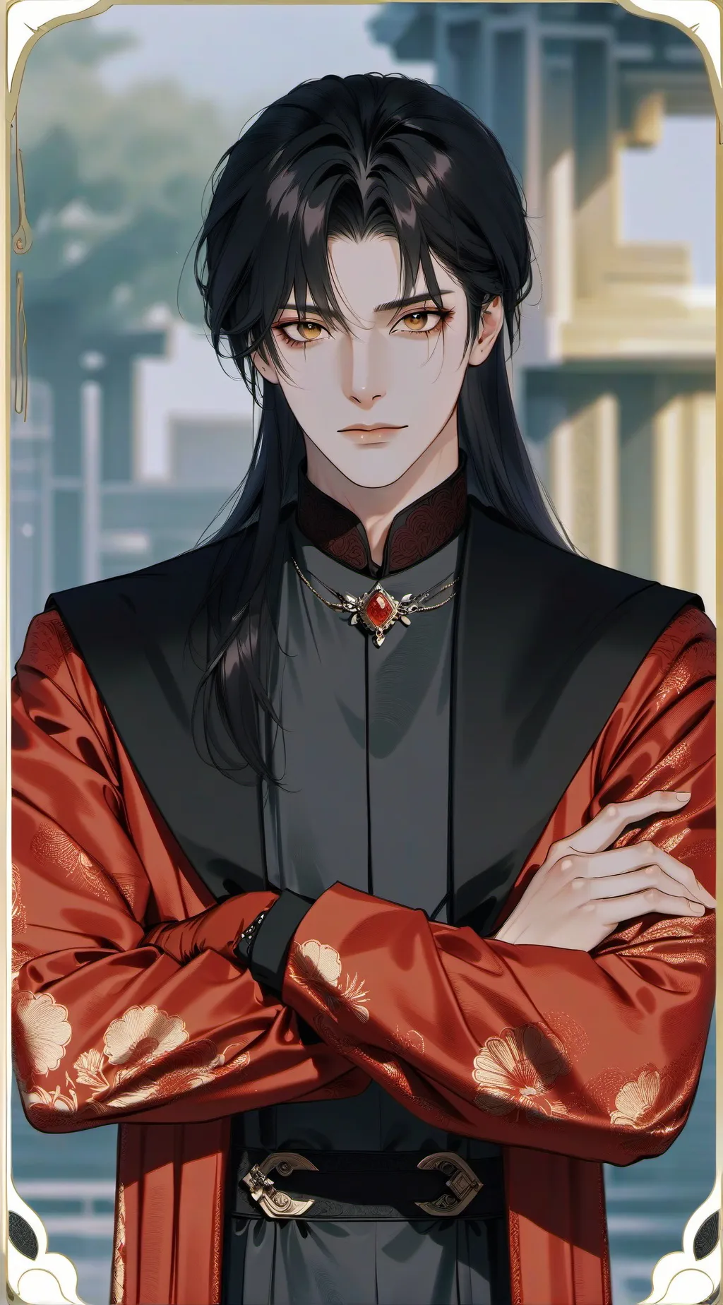 ai character: Tristan Valentine background