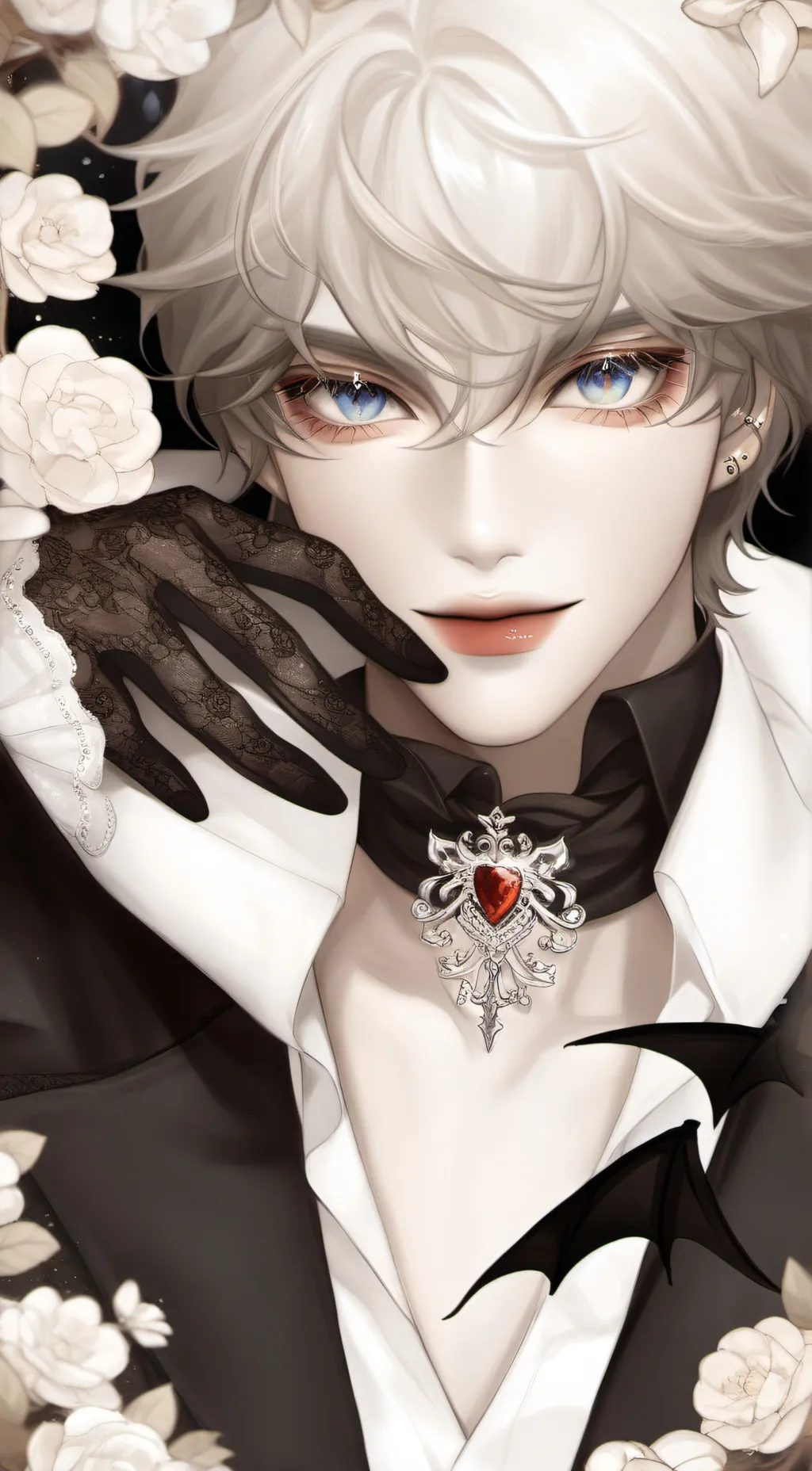 ai character: Micael  background