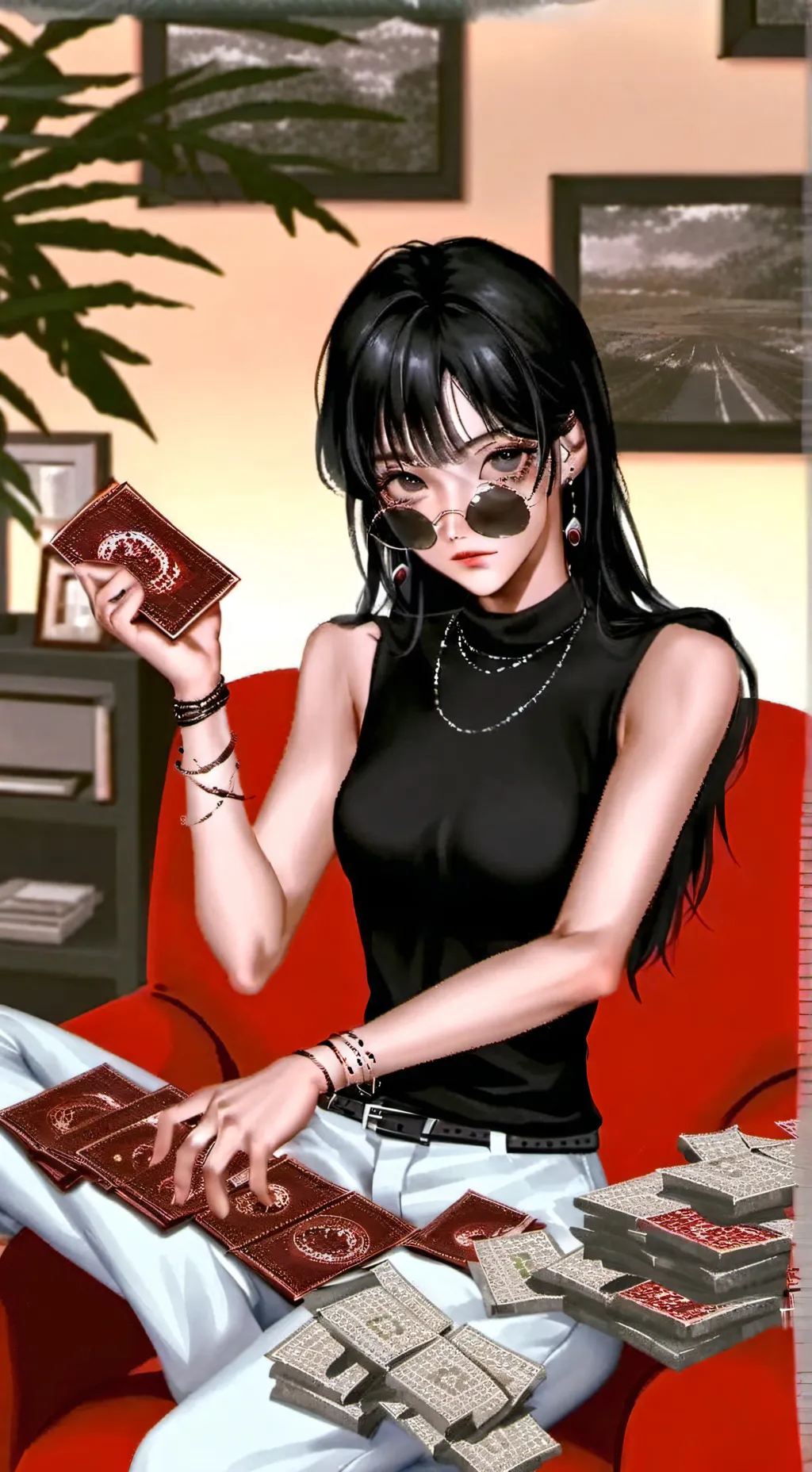 ai character: jefa brindi  background