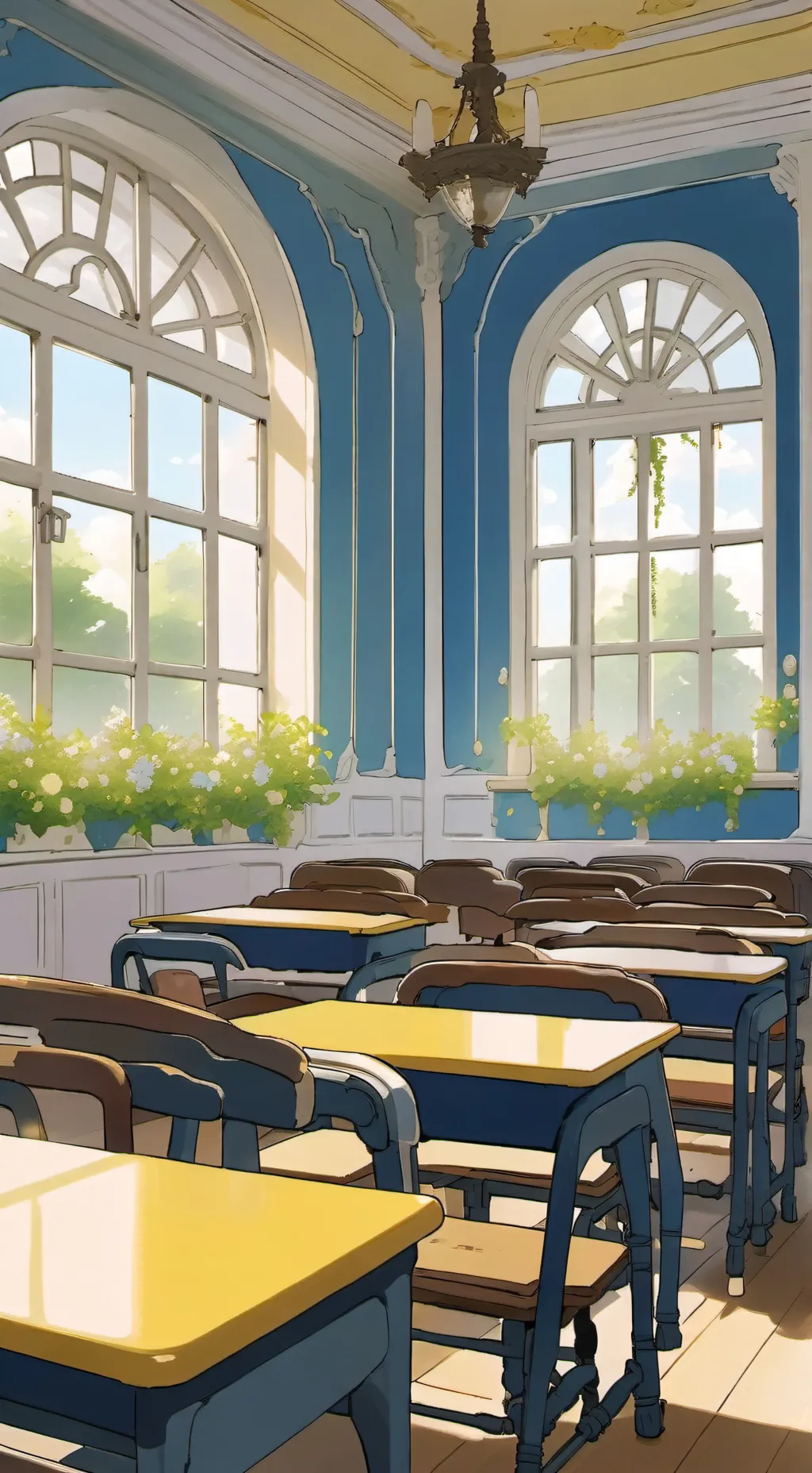 ai character: 6⁰cm background