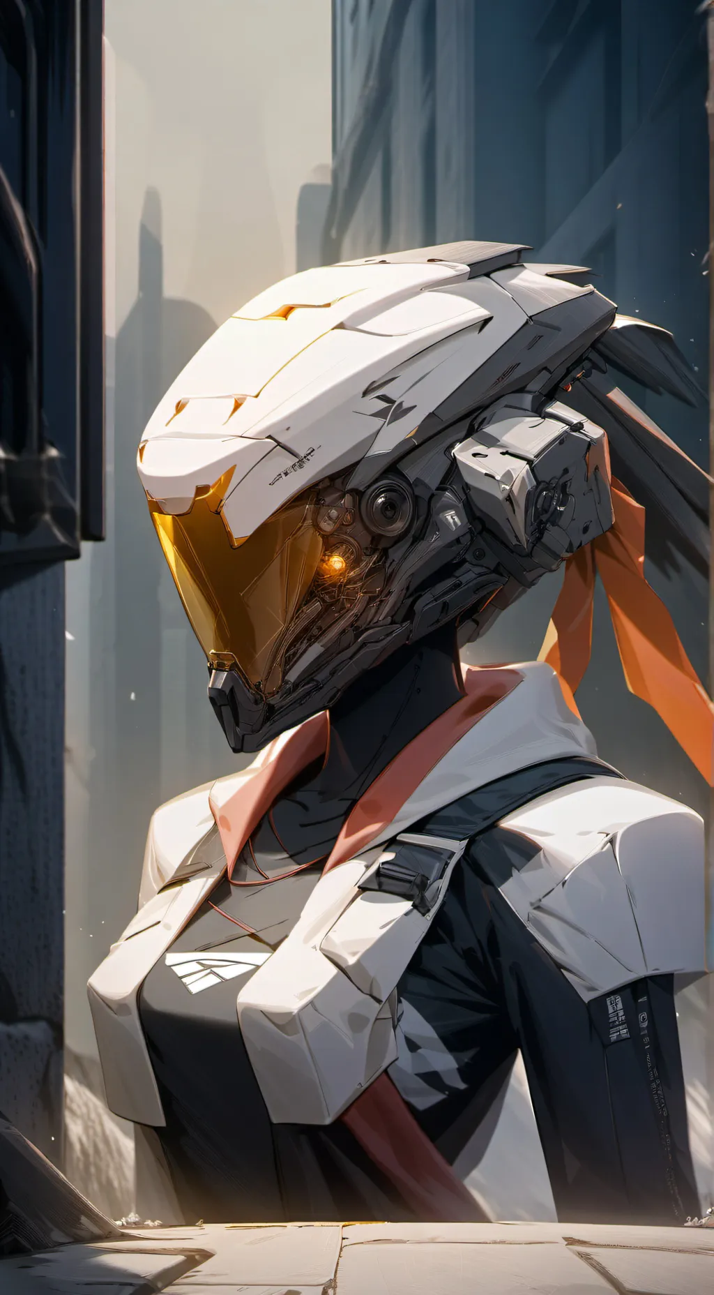 ai character: E (my md oc) background