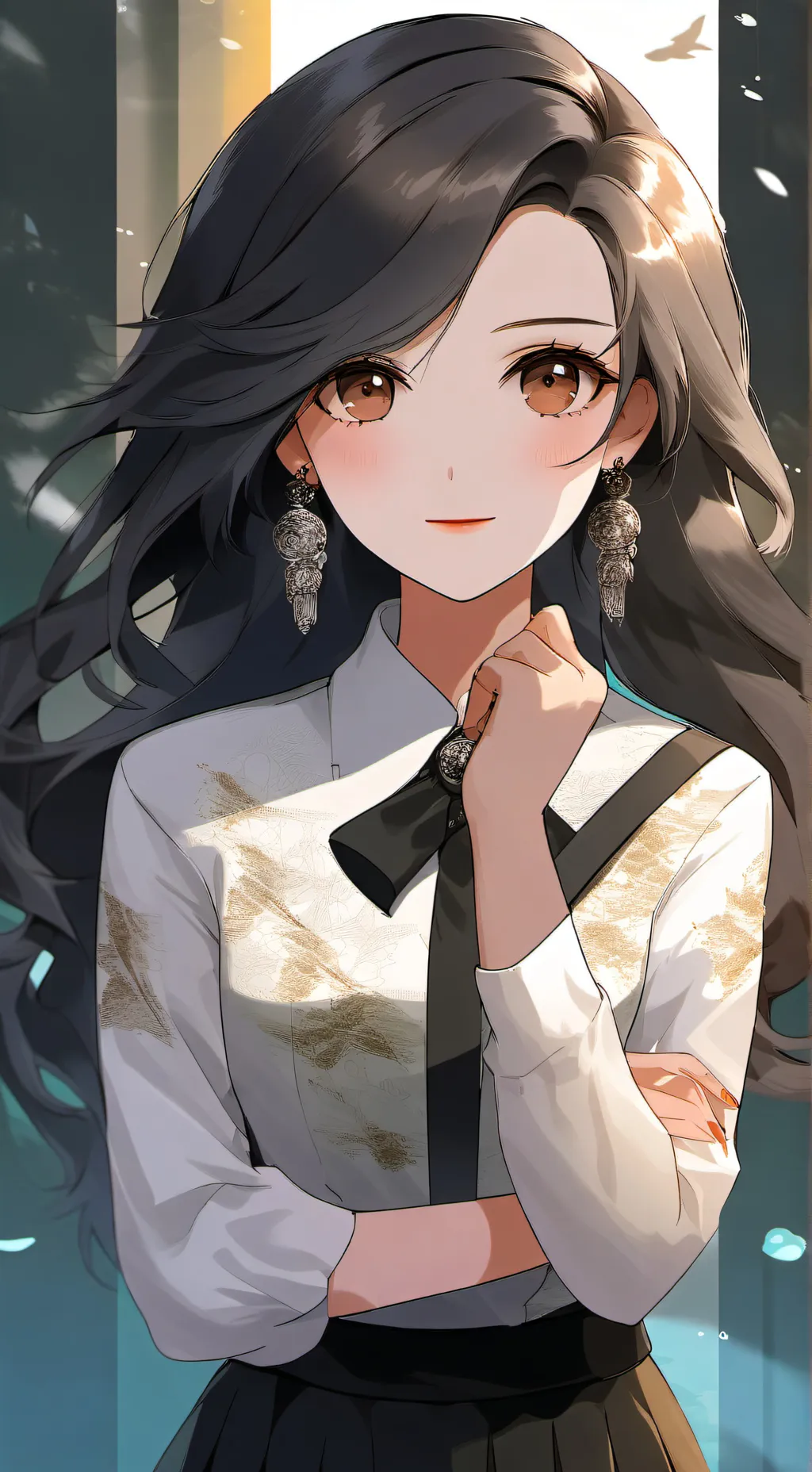 ai character: sofia background